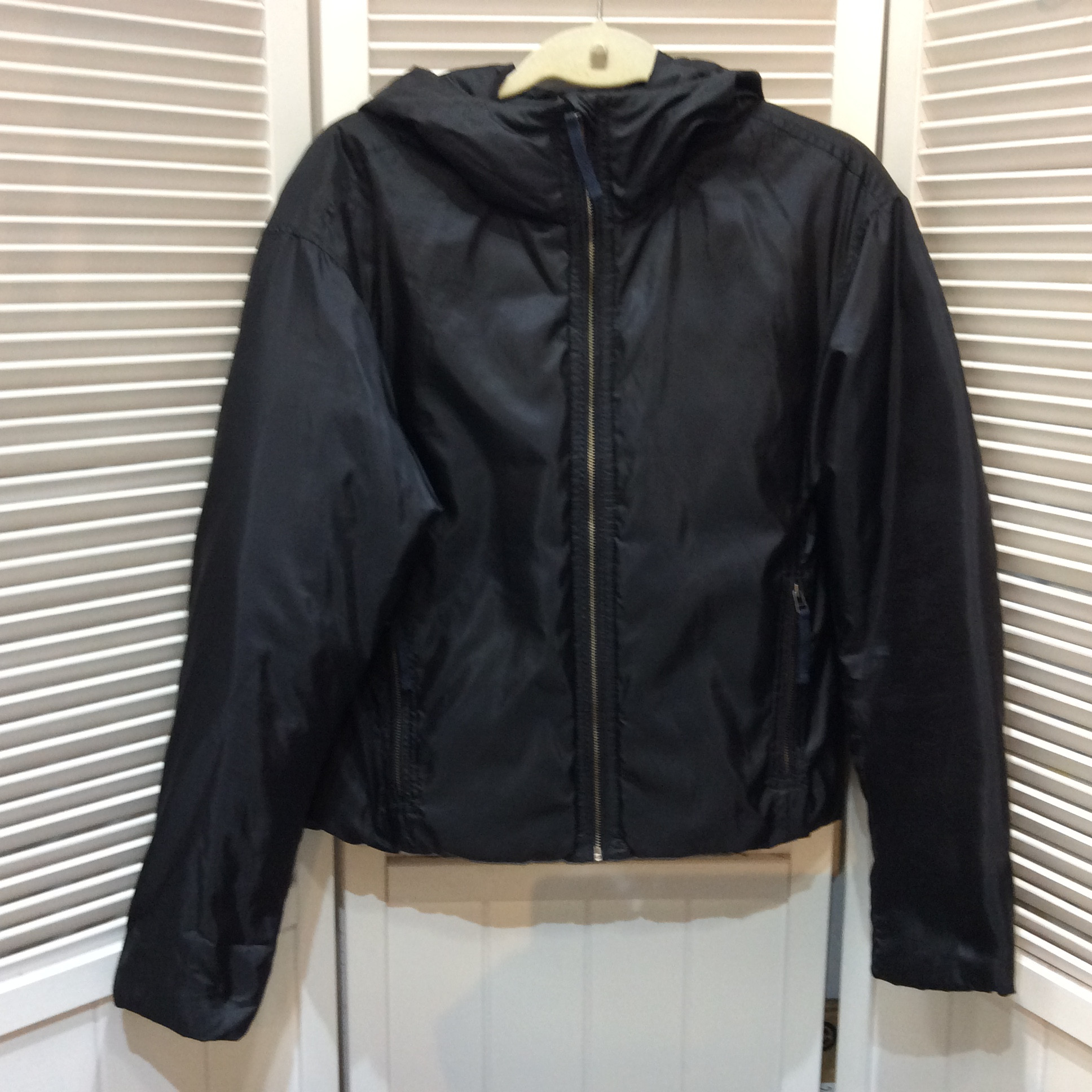 PLST プラステ フード付きダウンコート  サイズ2   黒  美品