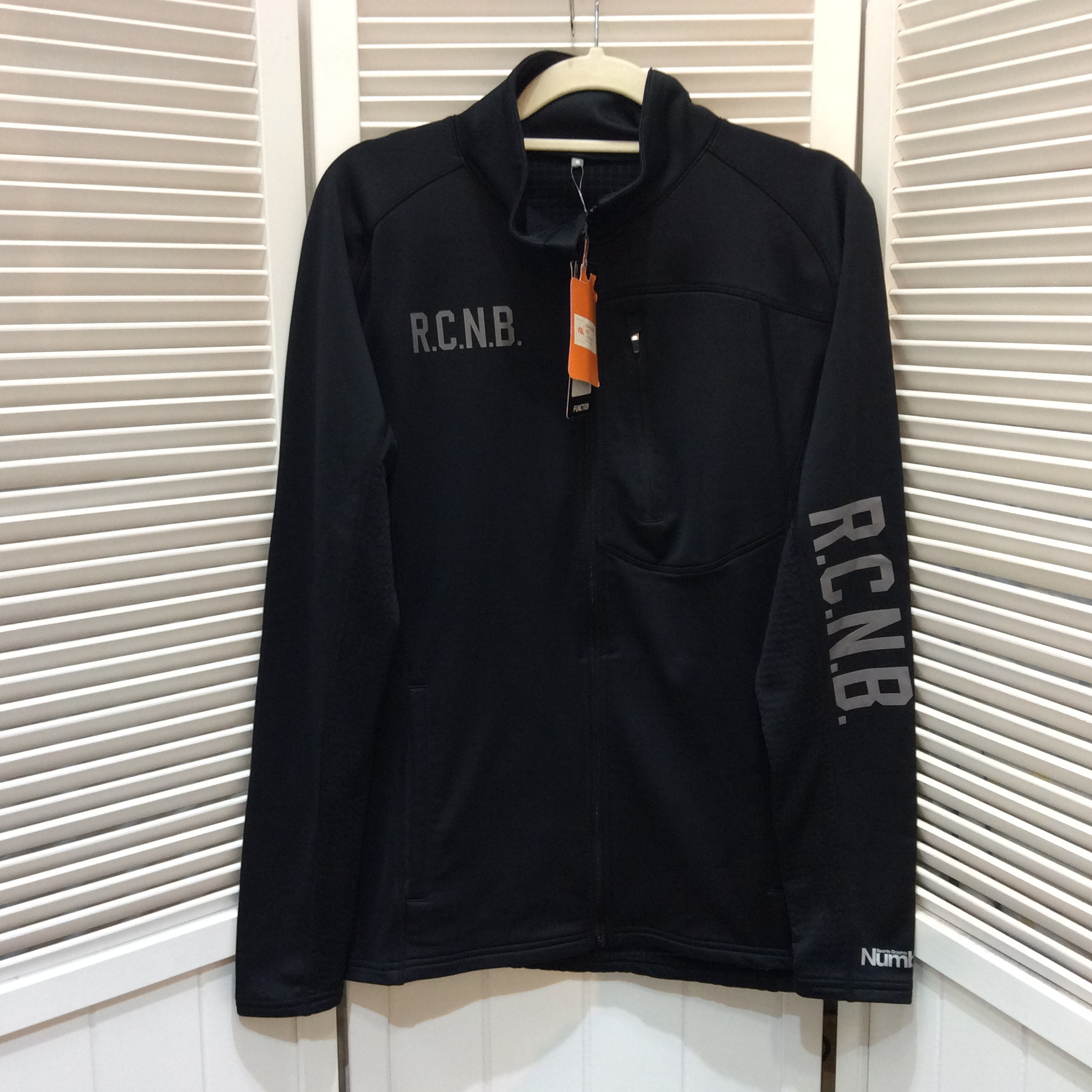 未使用 R.C.N.B ジップアップ  メンズサイズ S 黒