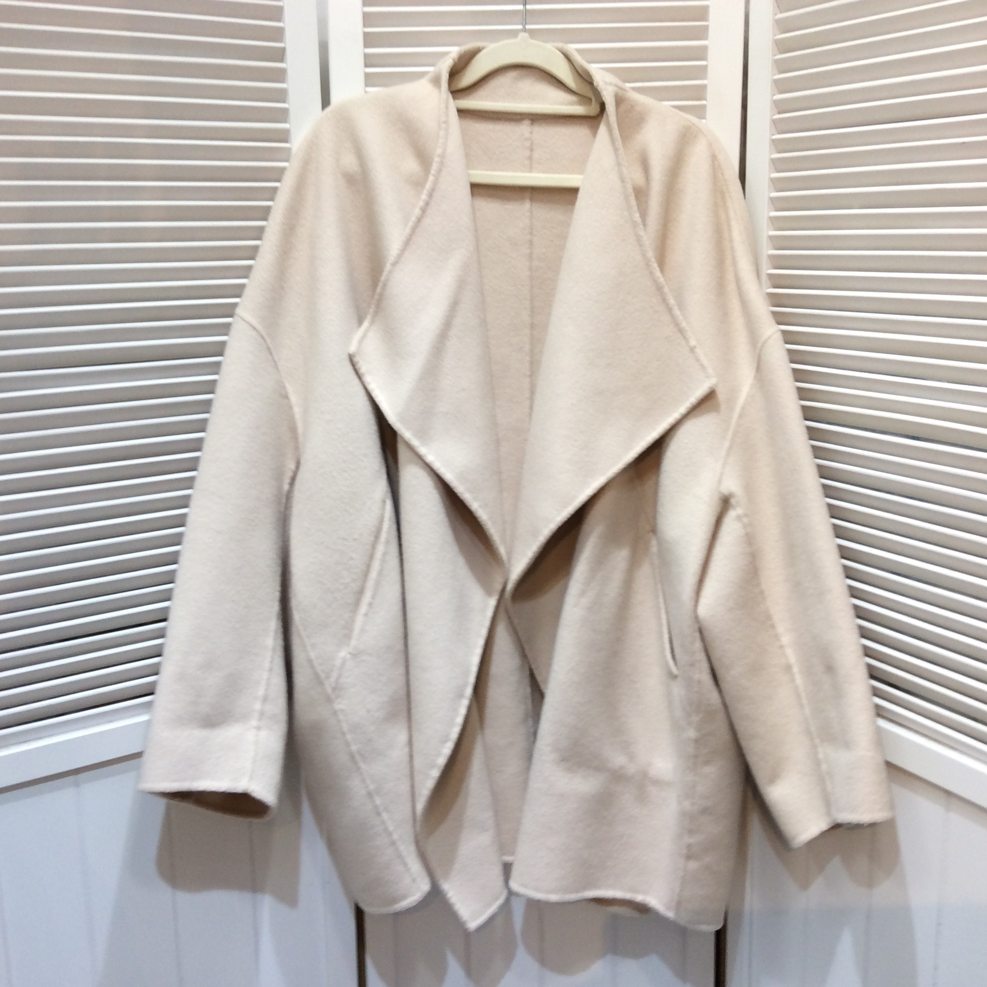 RIVEDROITE ハーフコート 36   アイボリー