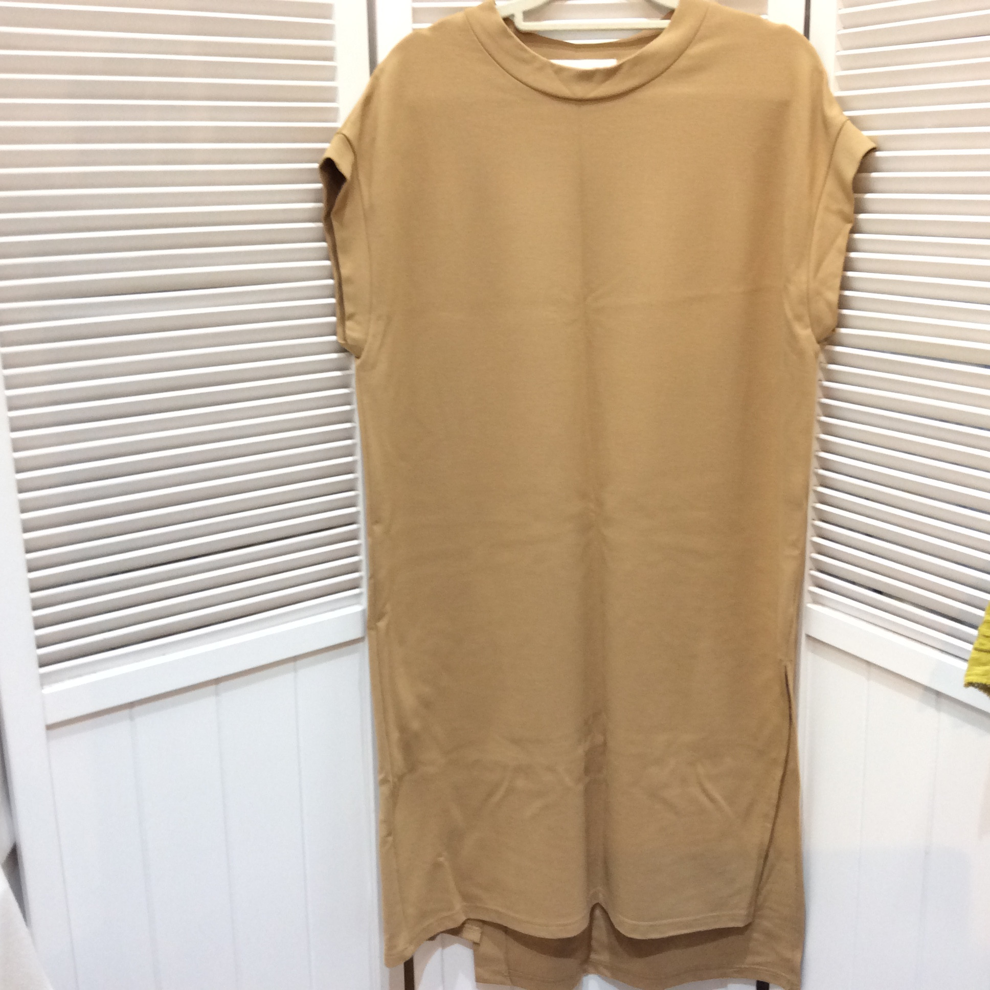 センソユニコ   チュニックワンピース サイズ2  ベージュ 美品