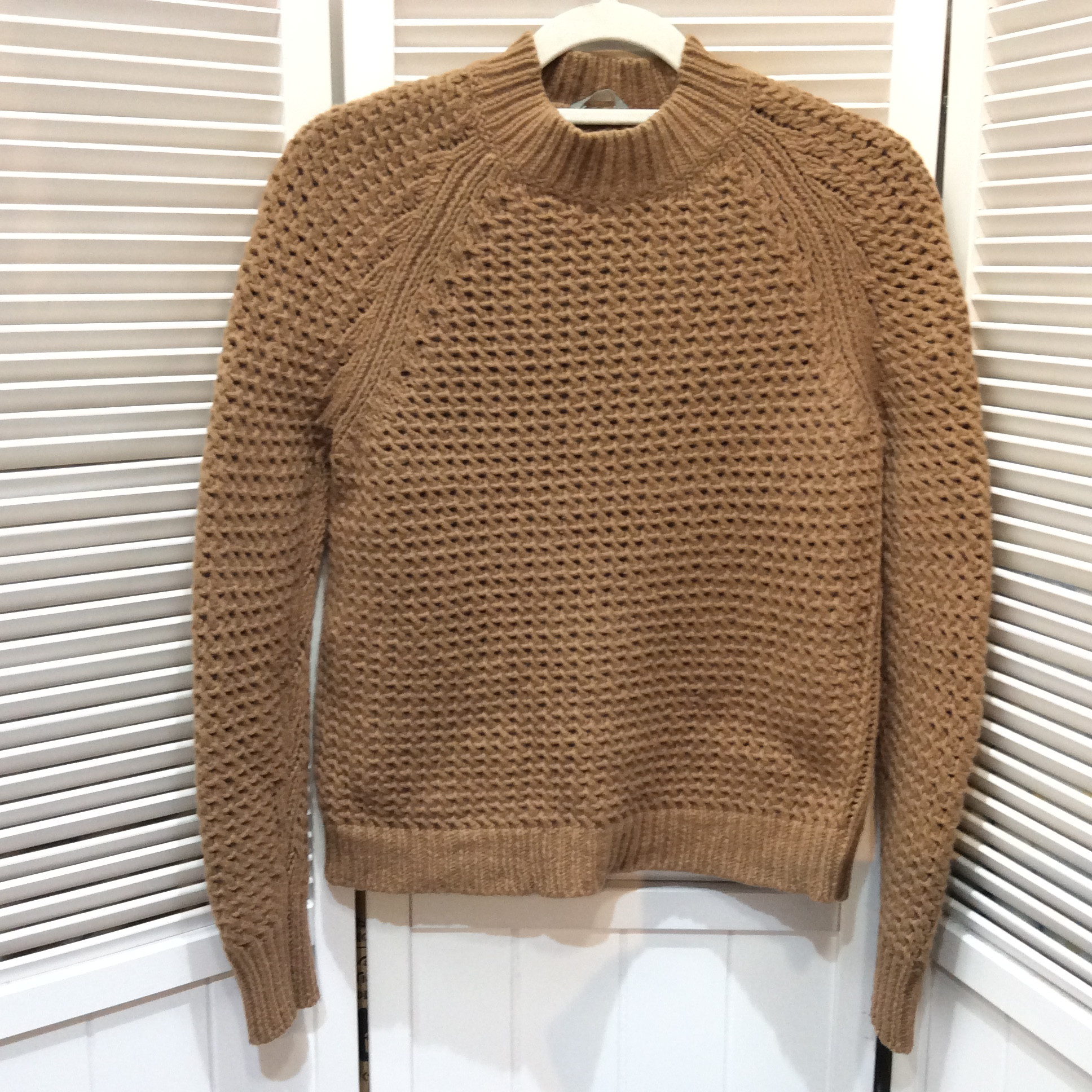 セオリーリュクス  ウールセーター サイズ38  ブラウン