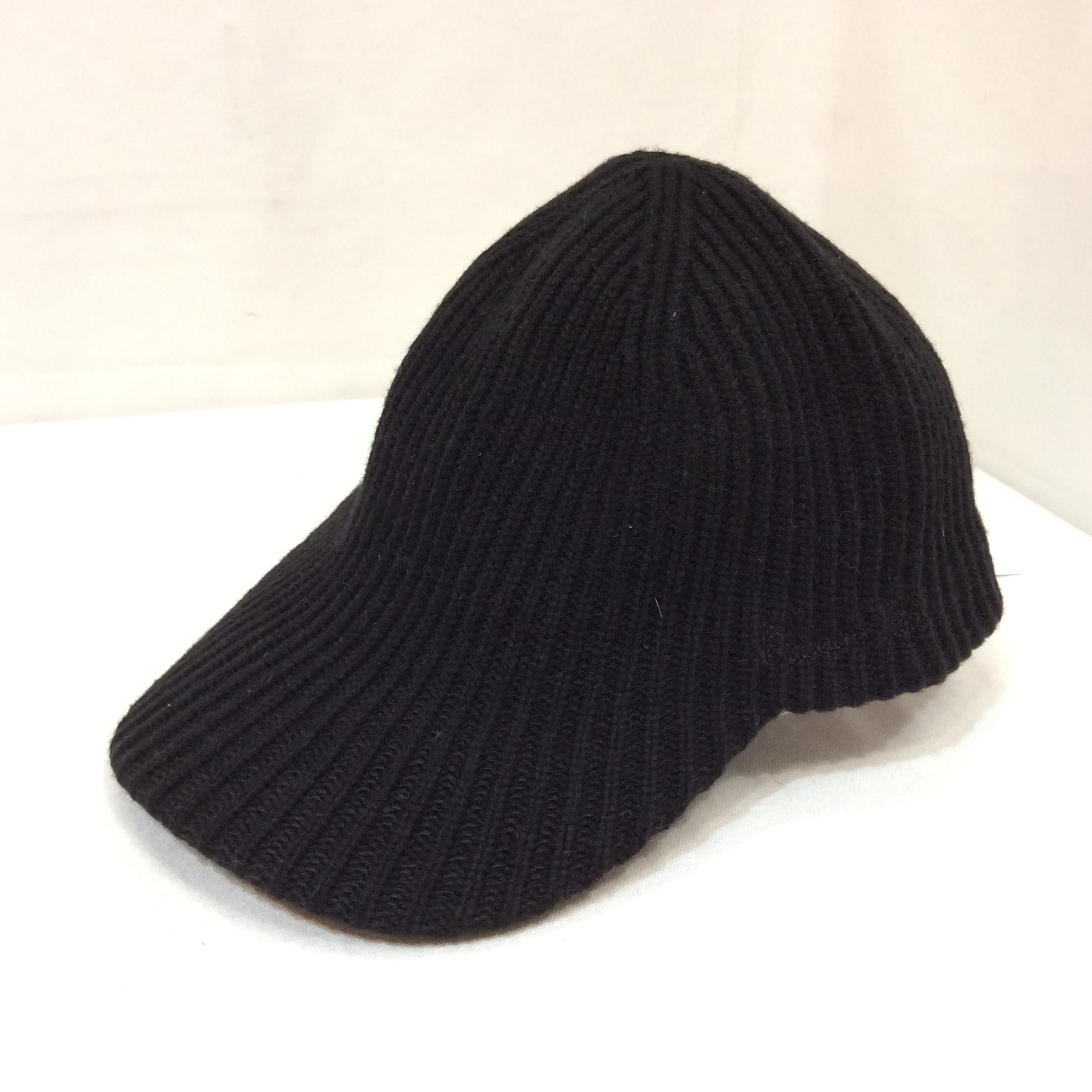 未使用 OPAQUE.CLIP ニットキャップ  ブラック