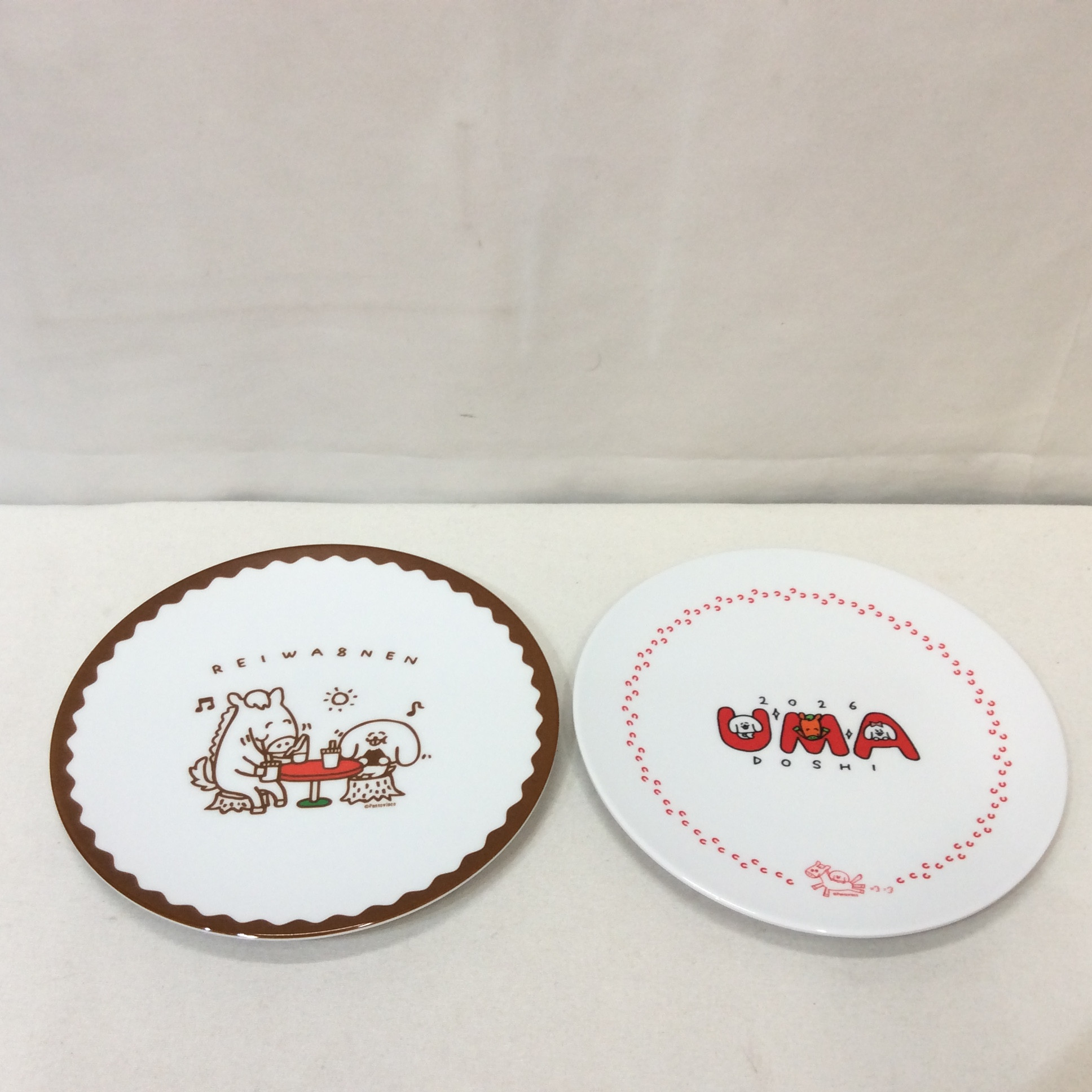 新品 セブンイレブン福袋2026 ニューイヤープレート２枚セット