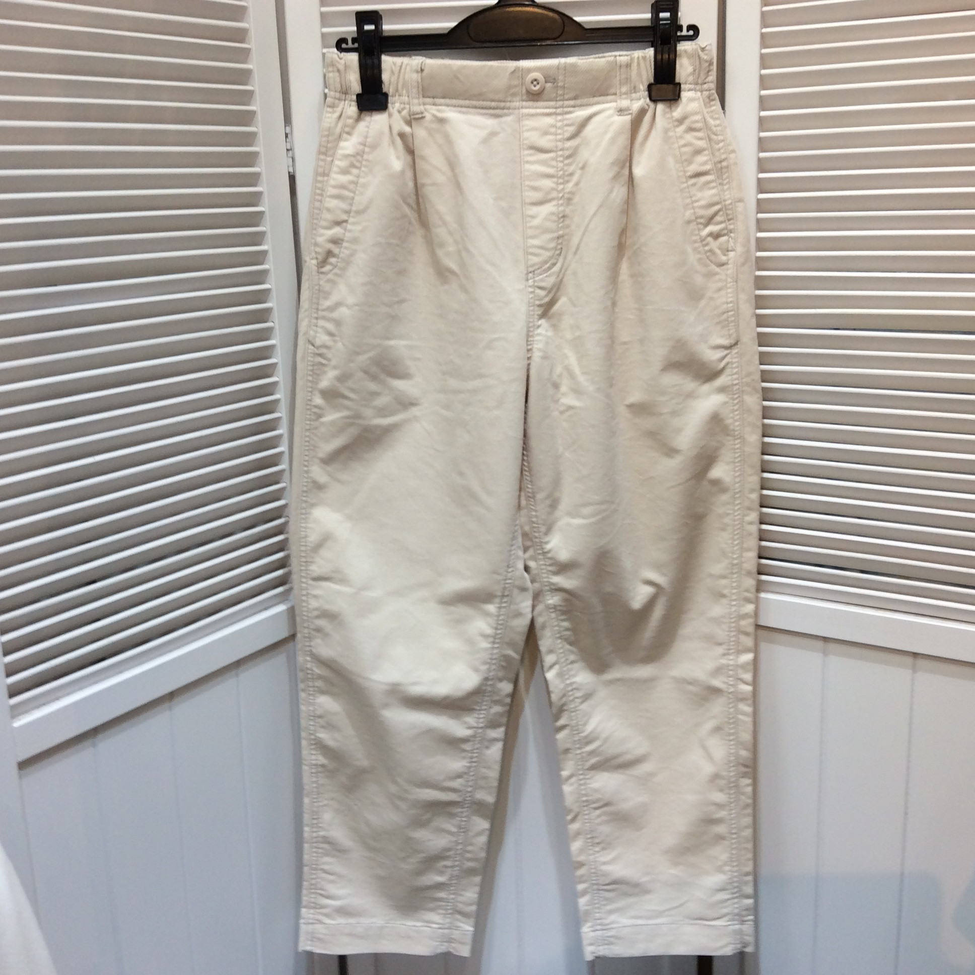未使用 ニコアンド コーデュロイパンツ  Mサイズ  オフホワイト