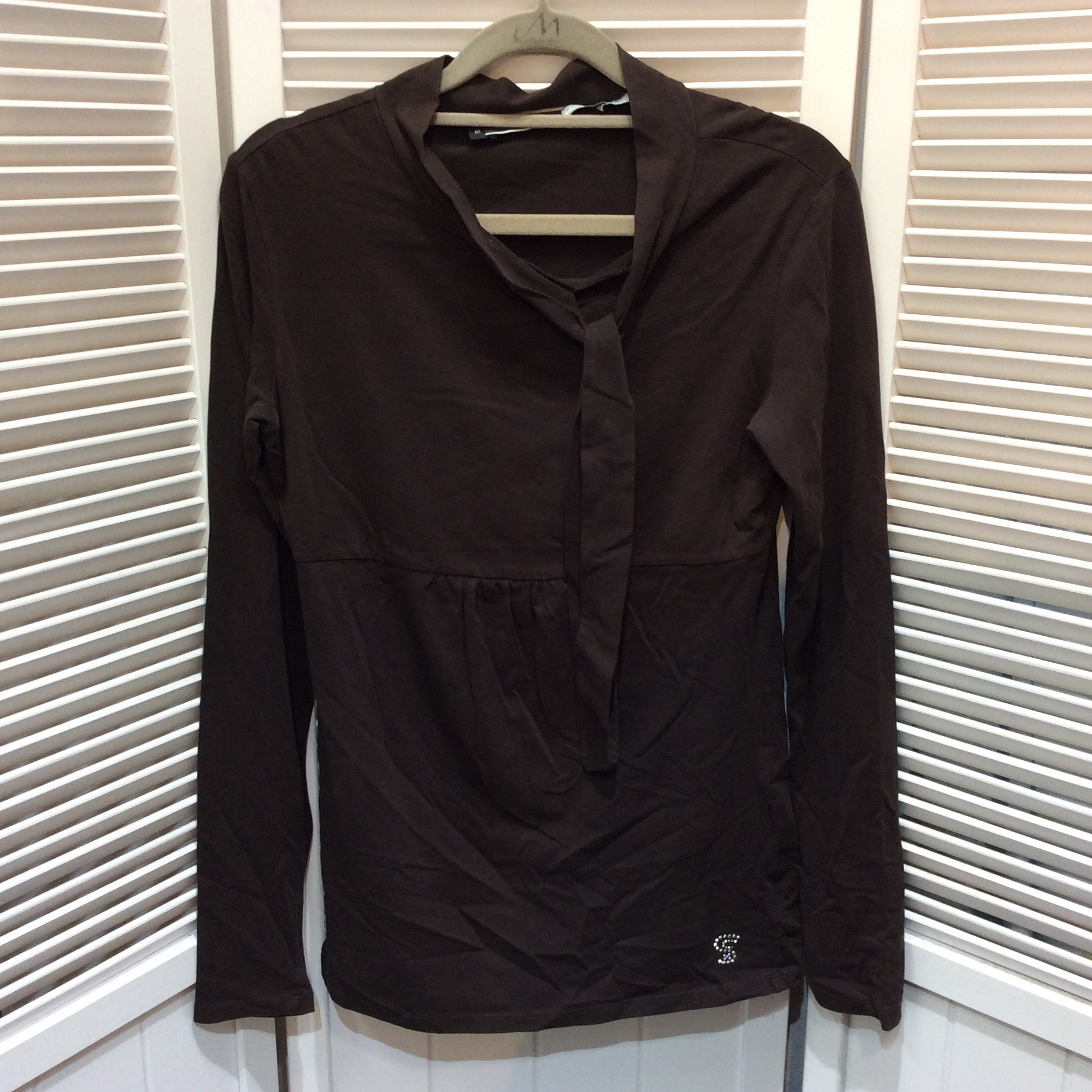 SPORT MAX スポーツマックス 長袖カットソー M ダークブラウン