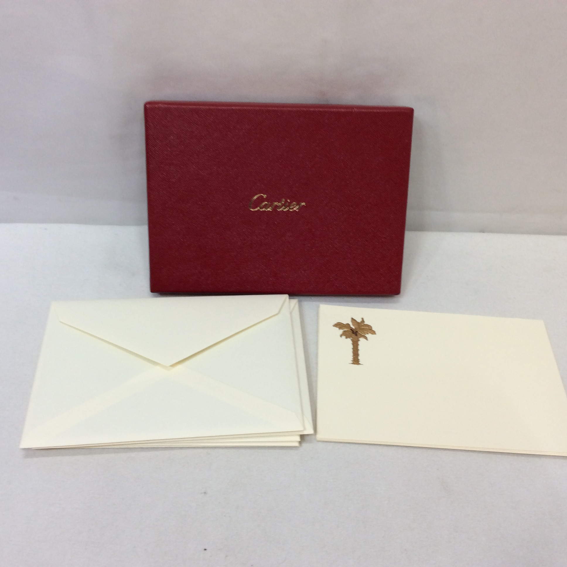 未使用☆カルティエ レターセット 箱付き