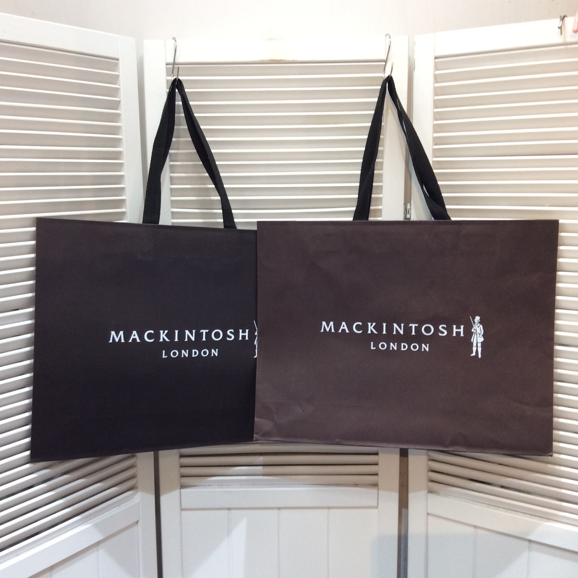 マッキントッシュ 紙袋 ２枚セット  No4