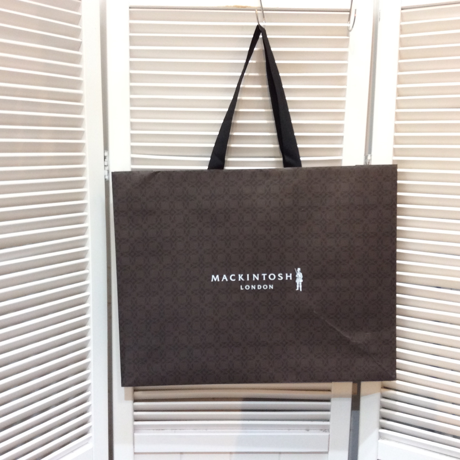 マッキントッシュ 紙袋  柄タイプ No5