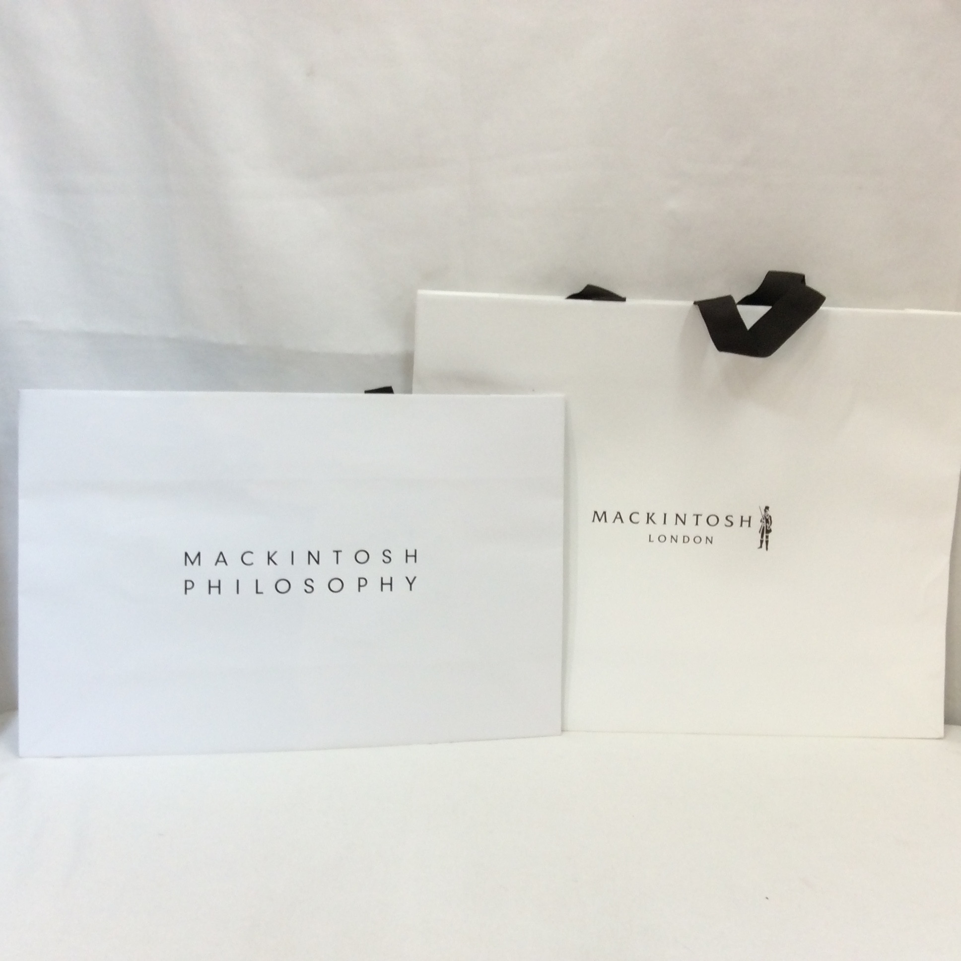 マッキントッシュフィロソフィー 紙袋 中＆小 ２枚セット  No10
