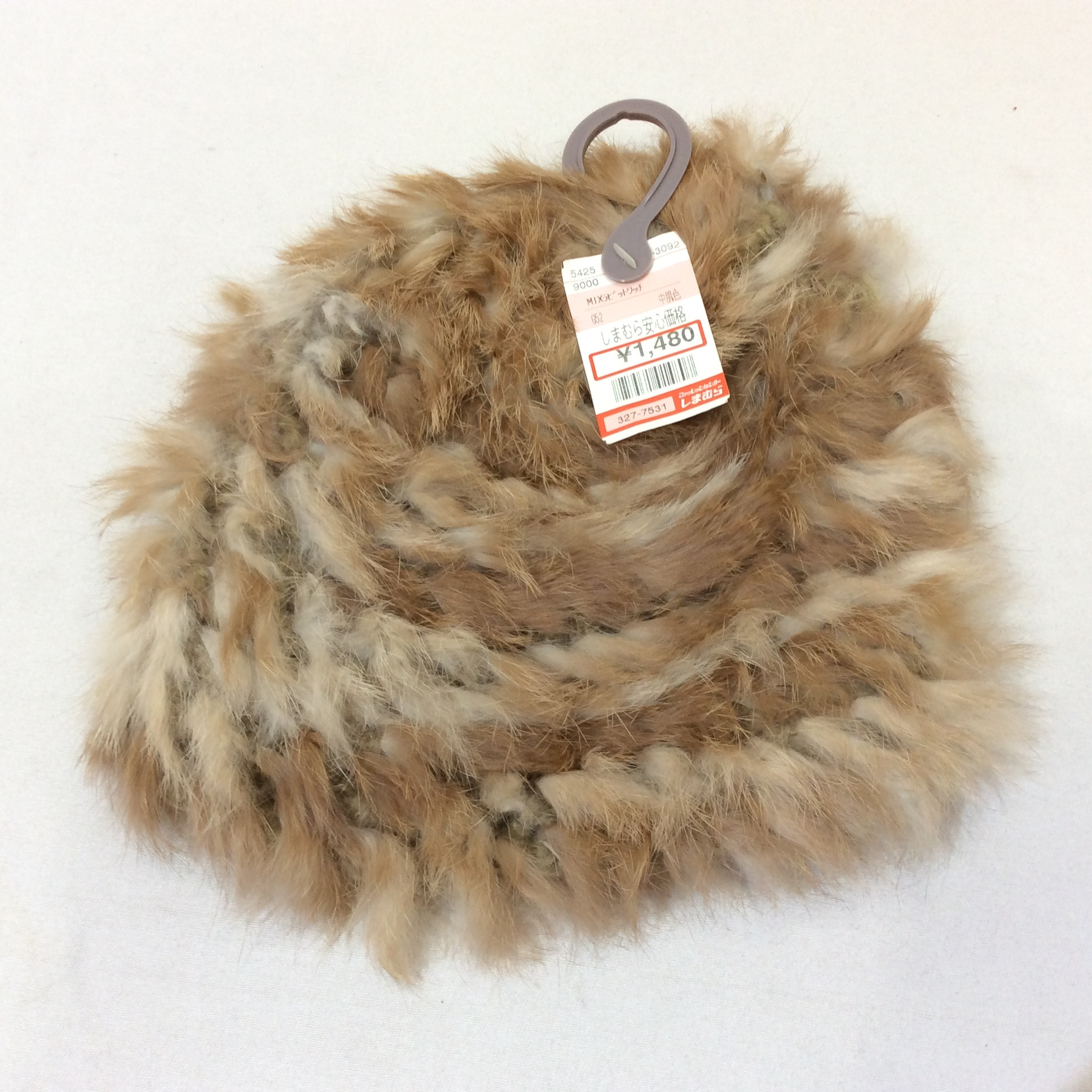 未使用☆しまむら ラビットファー帽子
