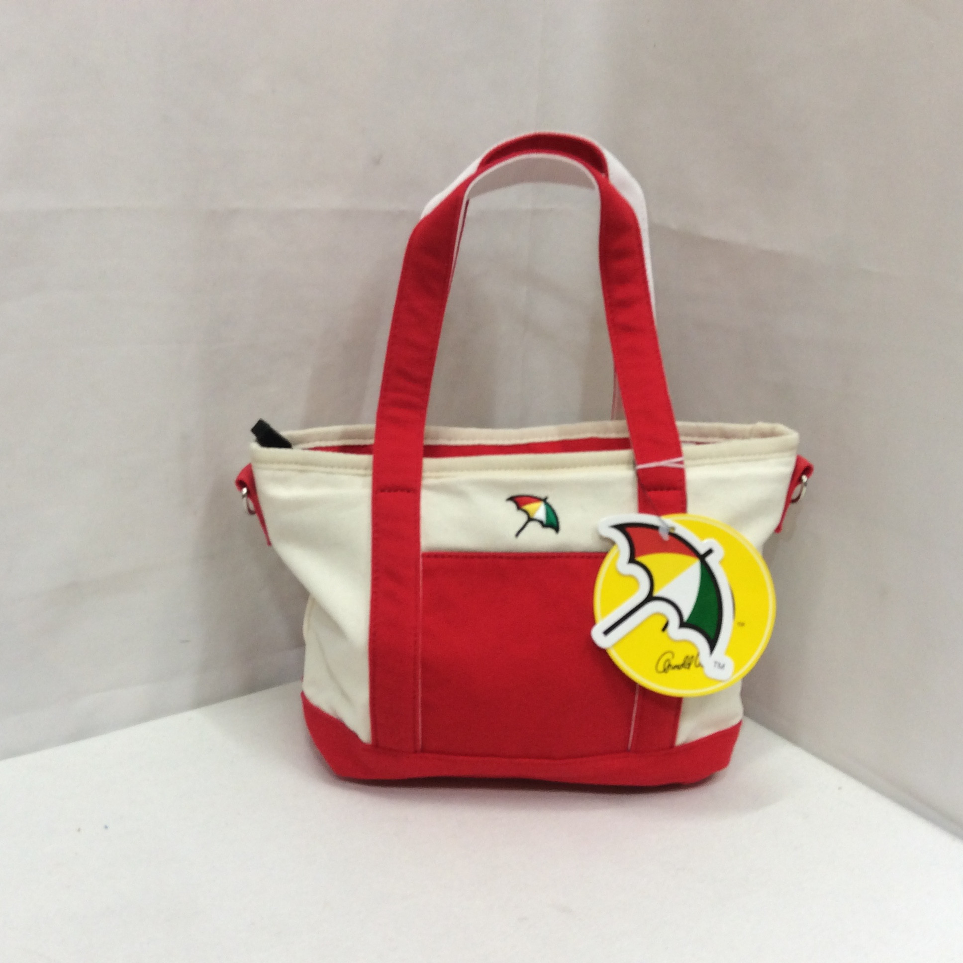 未使用 アーノルドパーマー ショルダー付きミニトートバッグ  赤