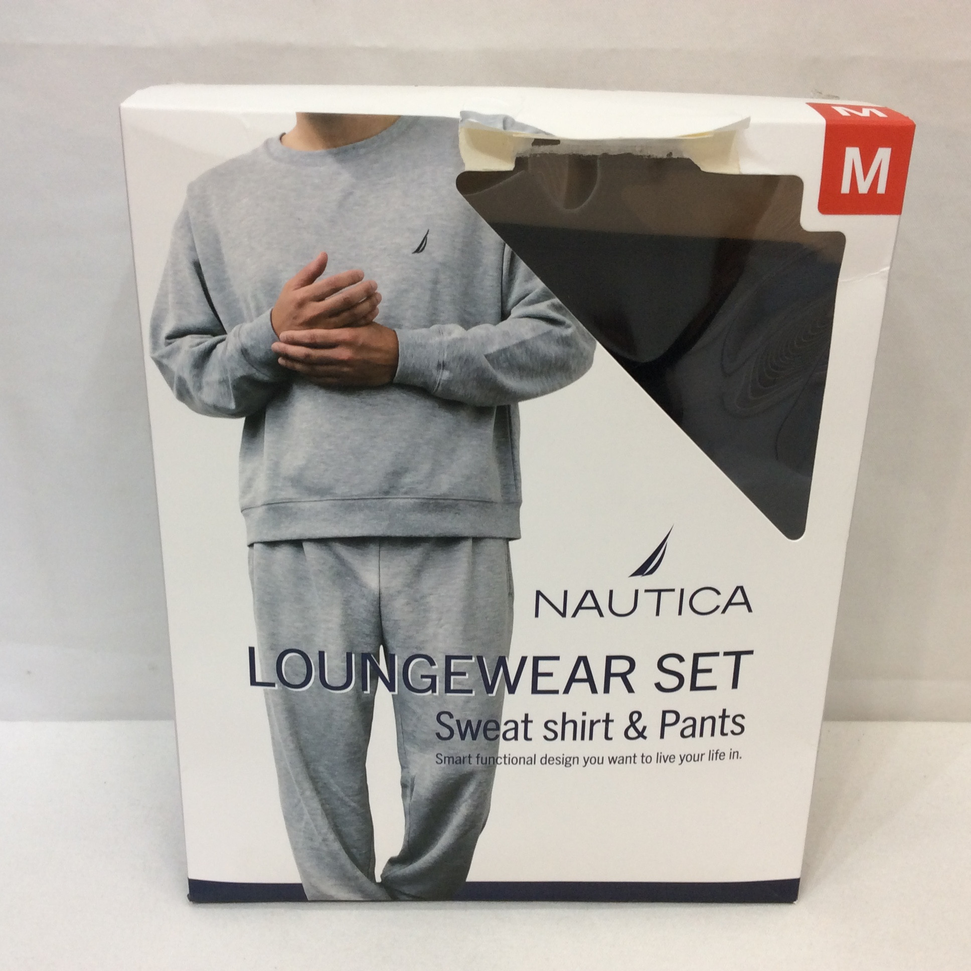 新品☆ノーティカ メンズ ラウンジウェアセット M ブラック 箱入り