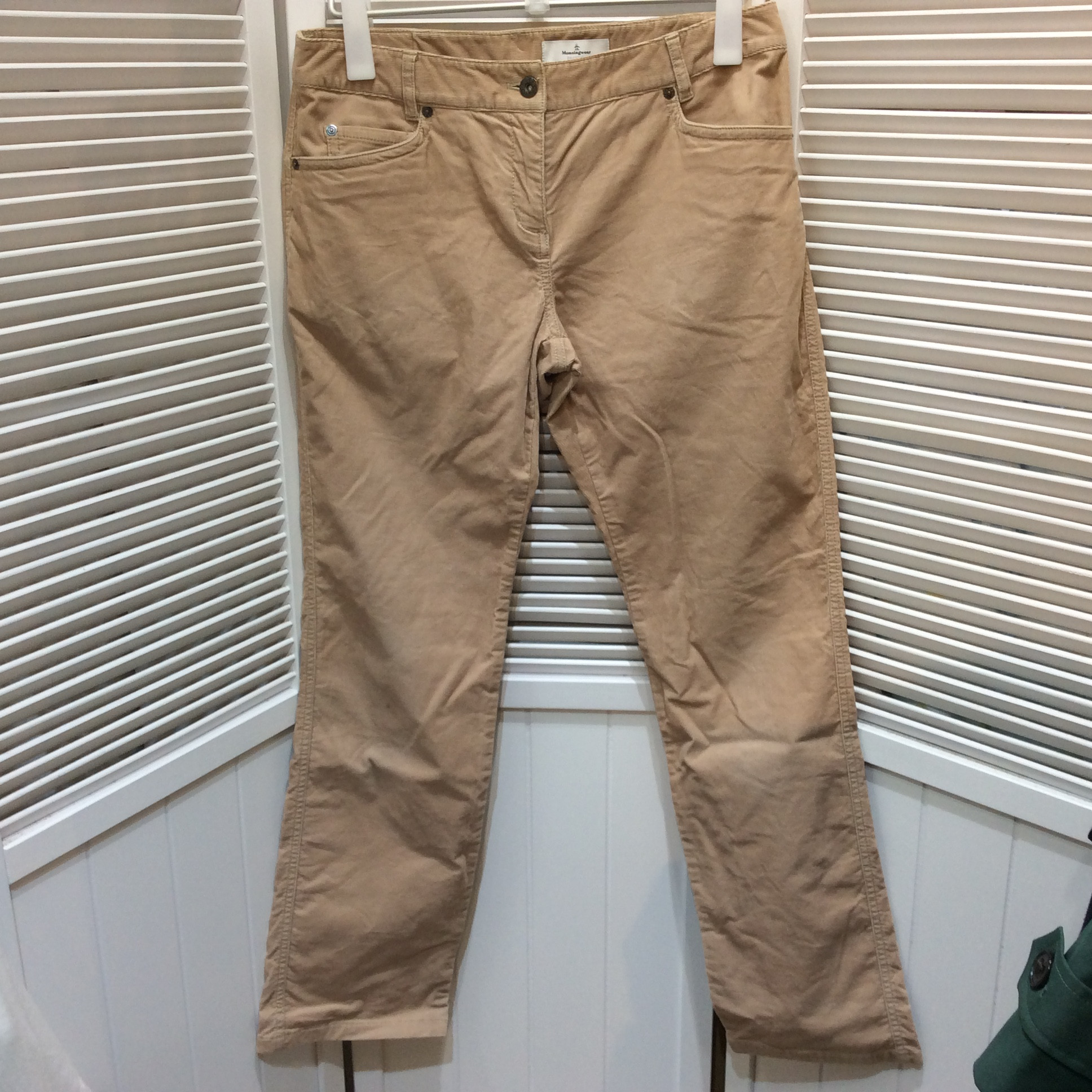 Munsingwear マンシングウェア レディース コーデュロイパンツ 13号 ベージュ