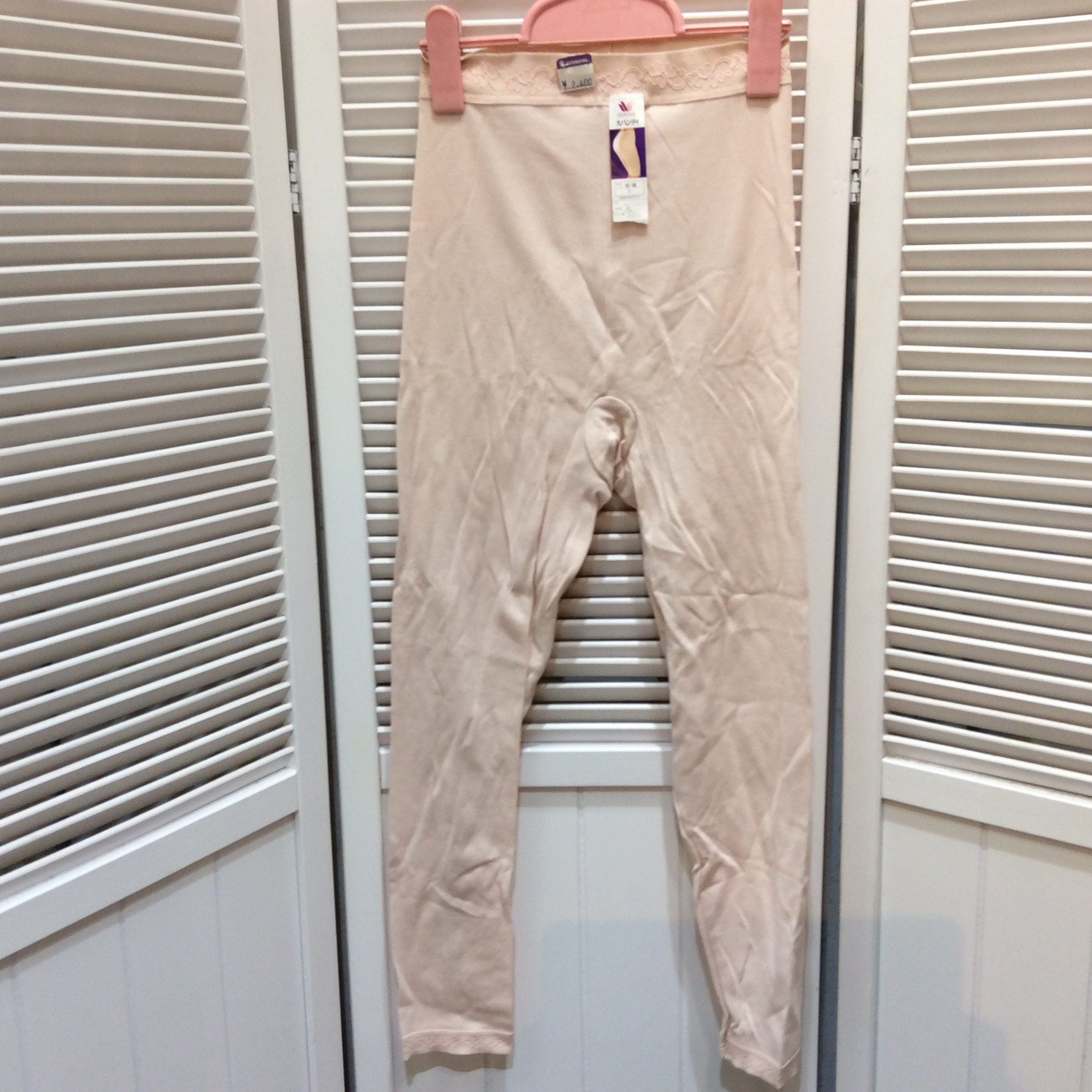 未使用 ワコール スパンティ ズボン下  Lサイズ  ベージュ