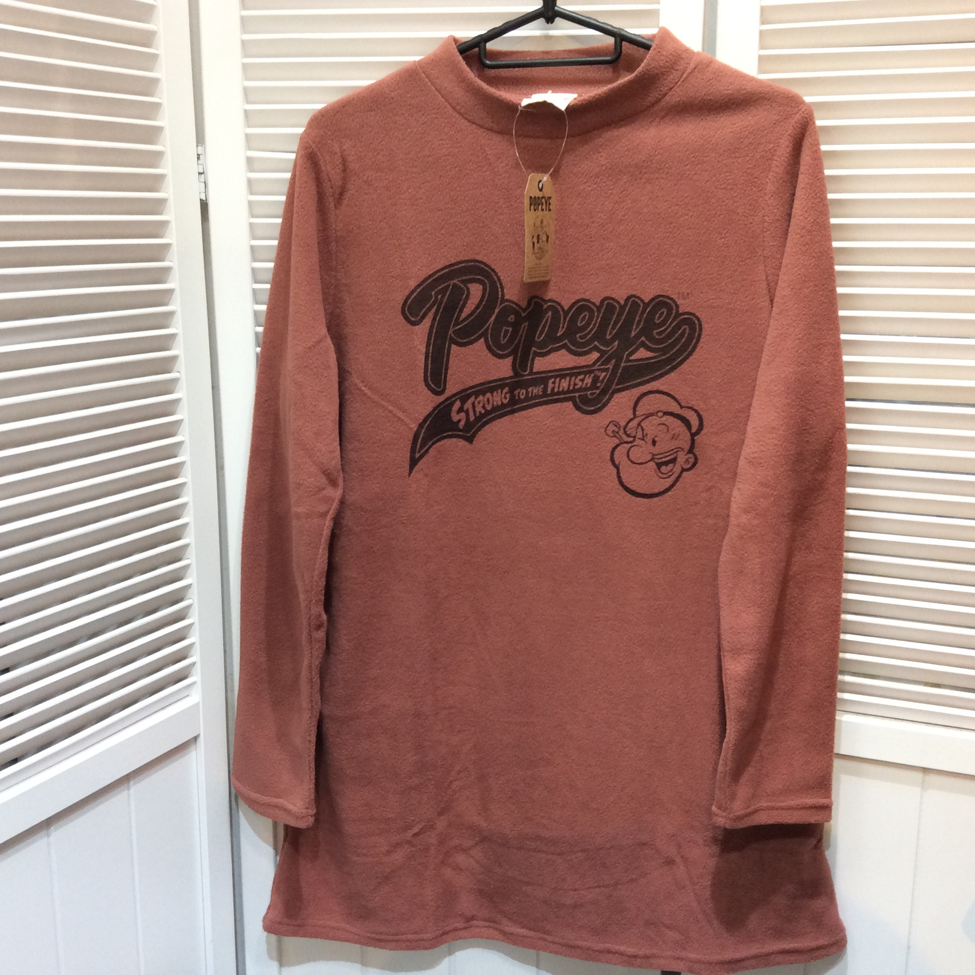 未使用 ポパイ フリーストレーナー Mサイズ 茶