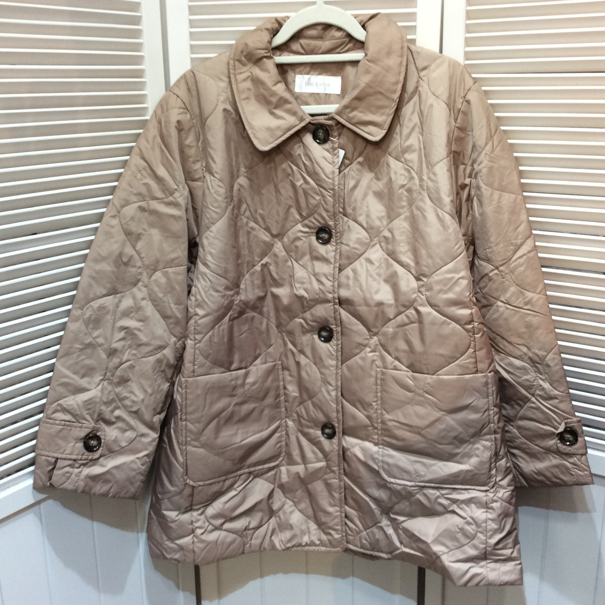 DoCLASSE ドゥクラッセ 中綿コート XXL ベージュ