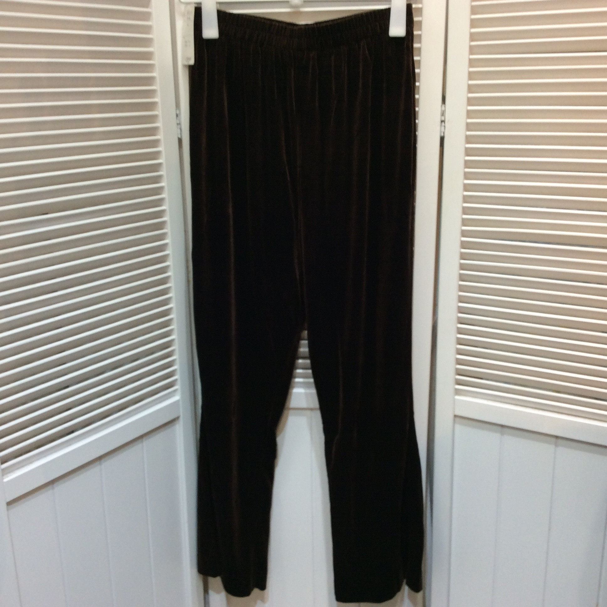 未使用☆ベロアパンツ LL ブラウン