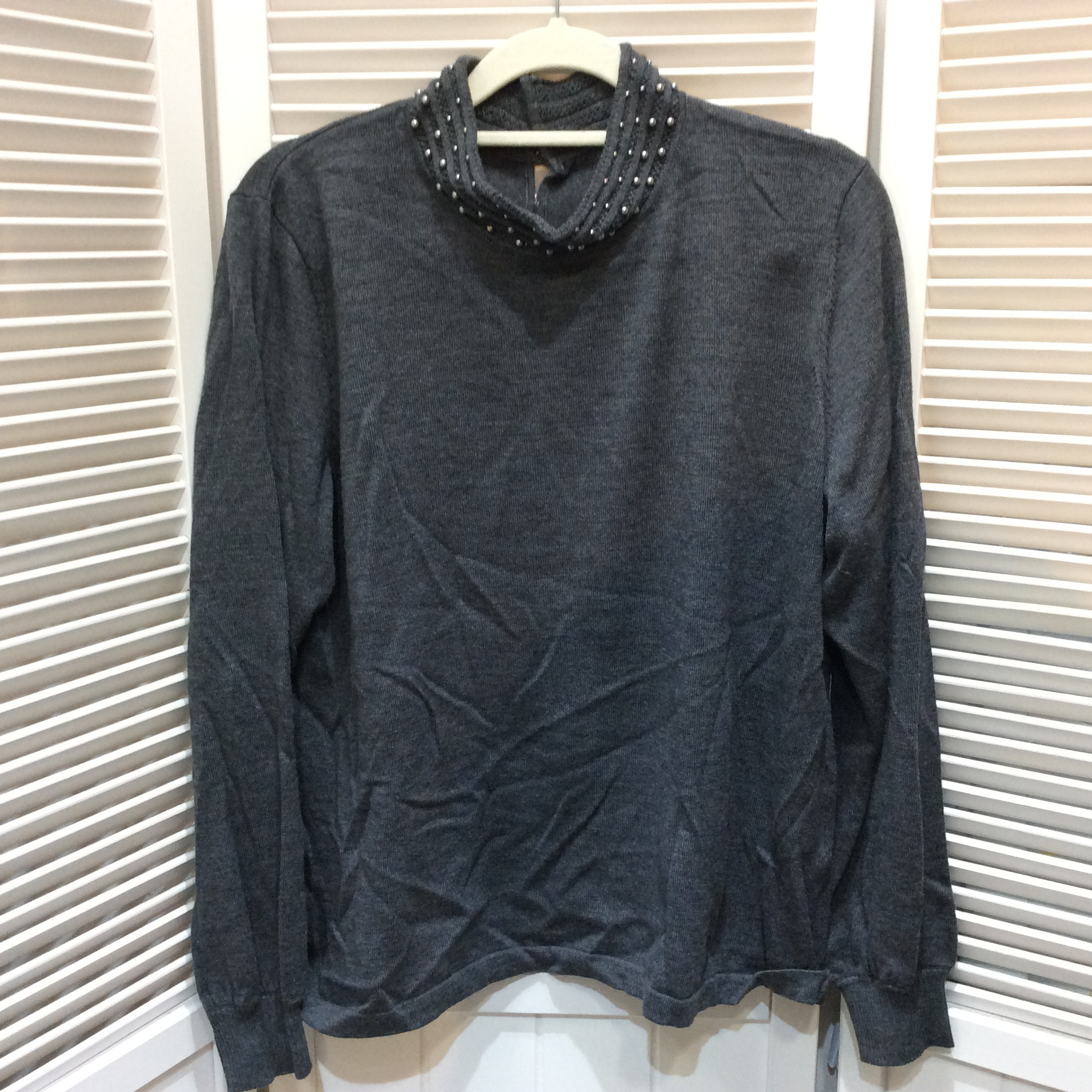 ラピーヌ セーター 46 グレー