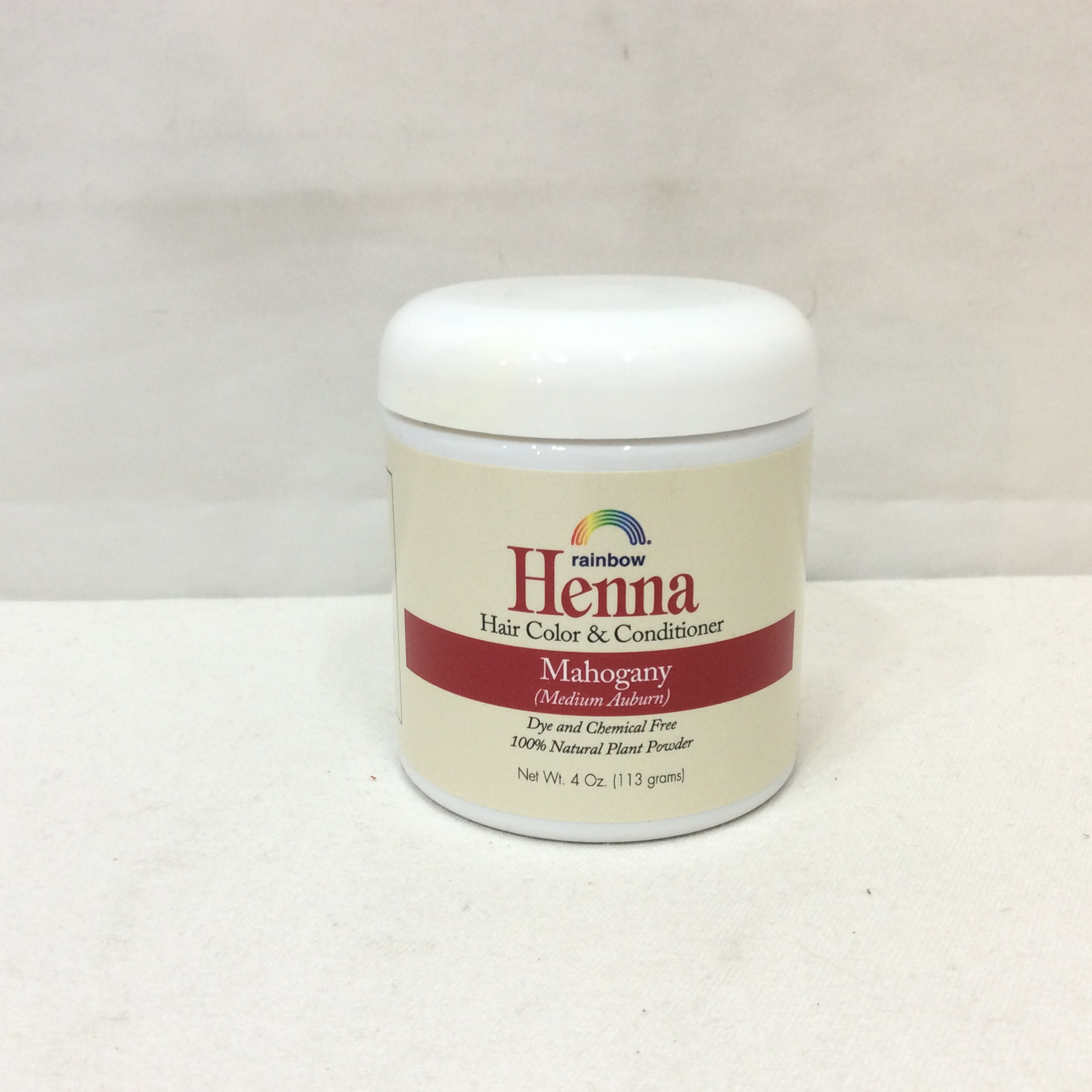 新品 Henna ヘアカラー＆コンディショナー マホガニー色  113g