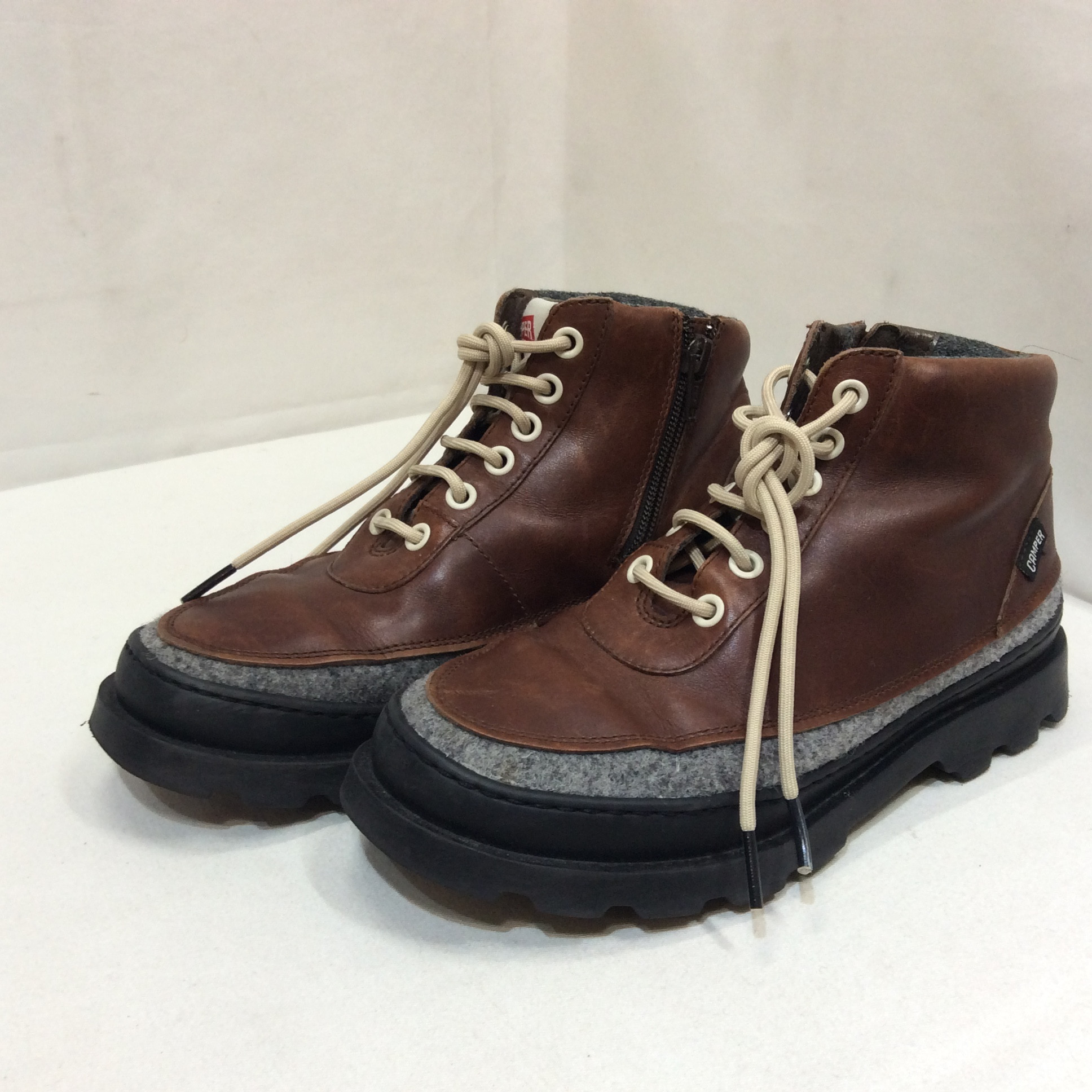 CAMPER カンペール ブーツ  36(23.0cm) ブラウン