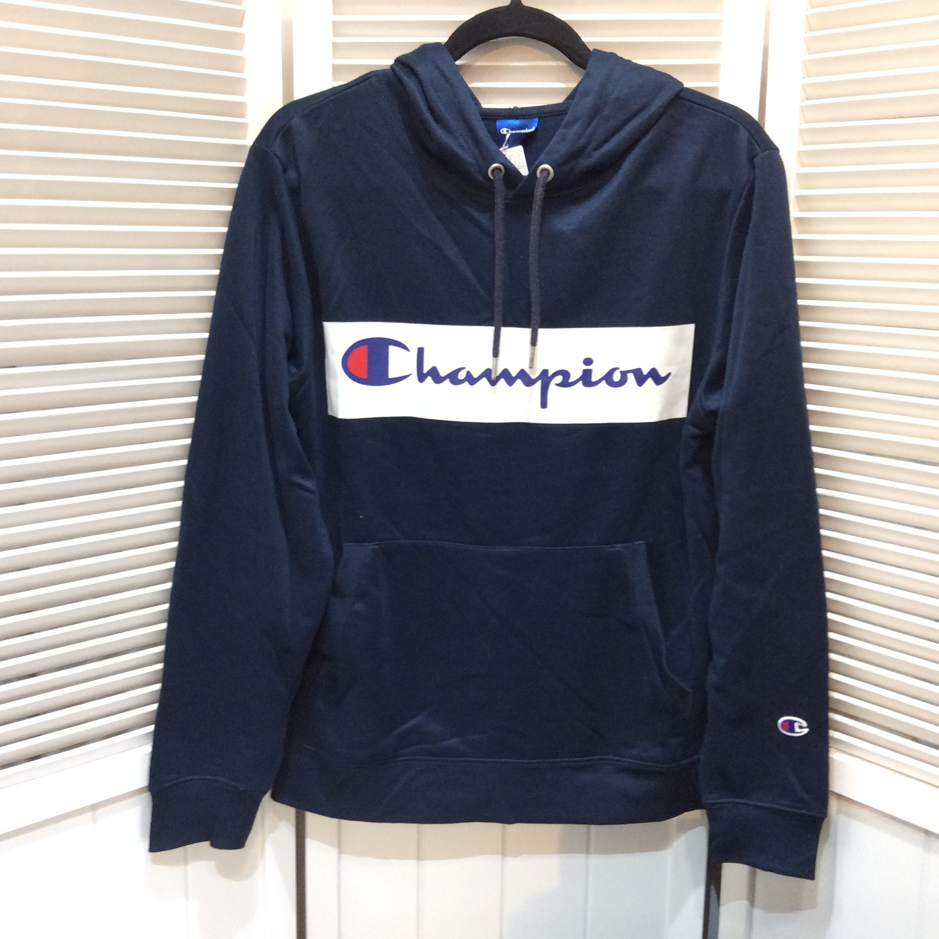 チャンピオン パーカー  メンズLサイズ  ネイビー