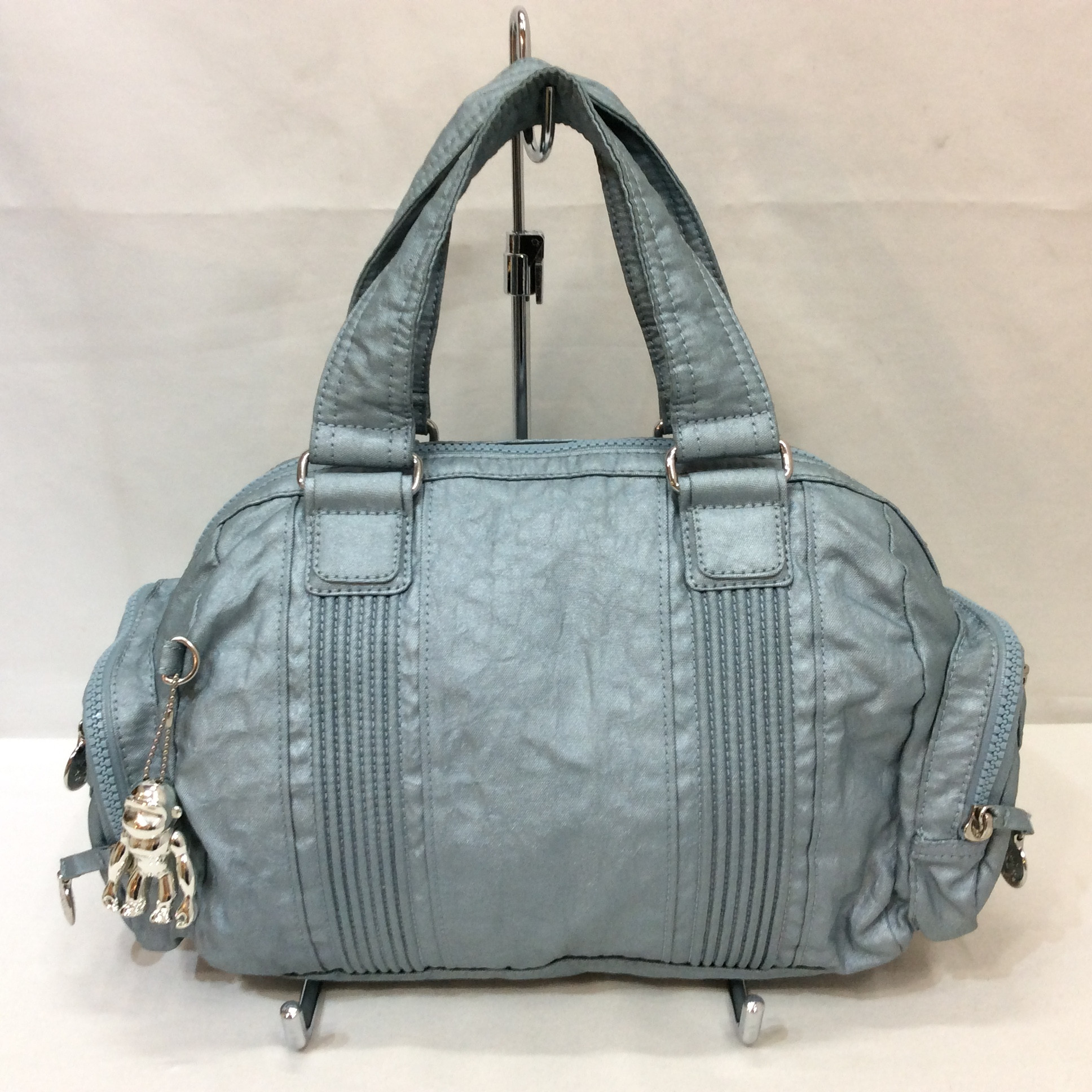 kipling キプリング ハンドバッグ 水色