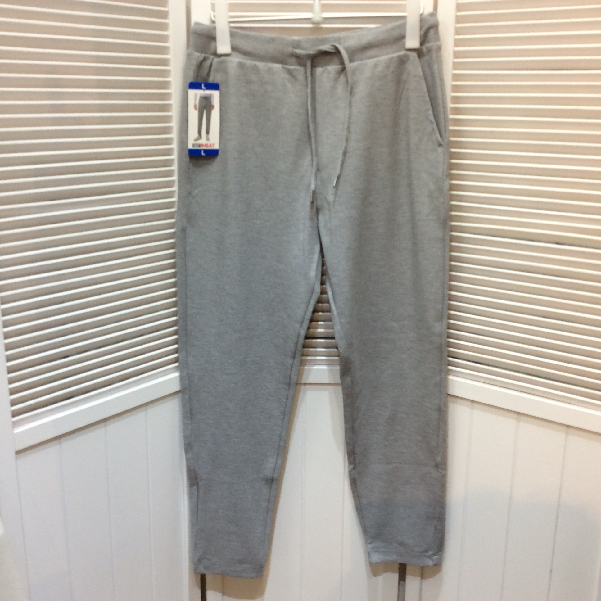 新品☆32 Degrees HEAT コストコ メンズ ジョガーパンツ L グレー 1919663