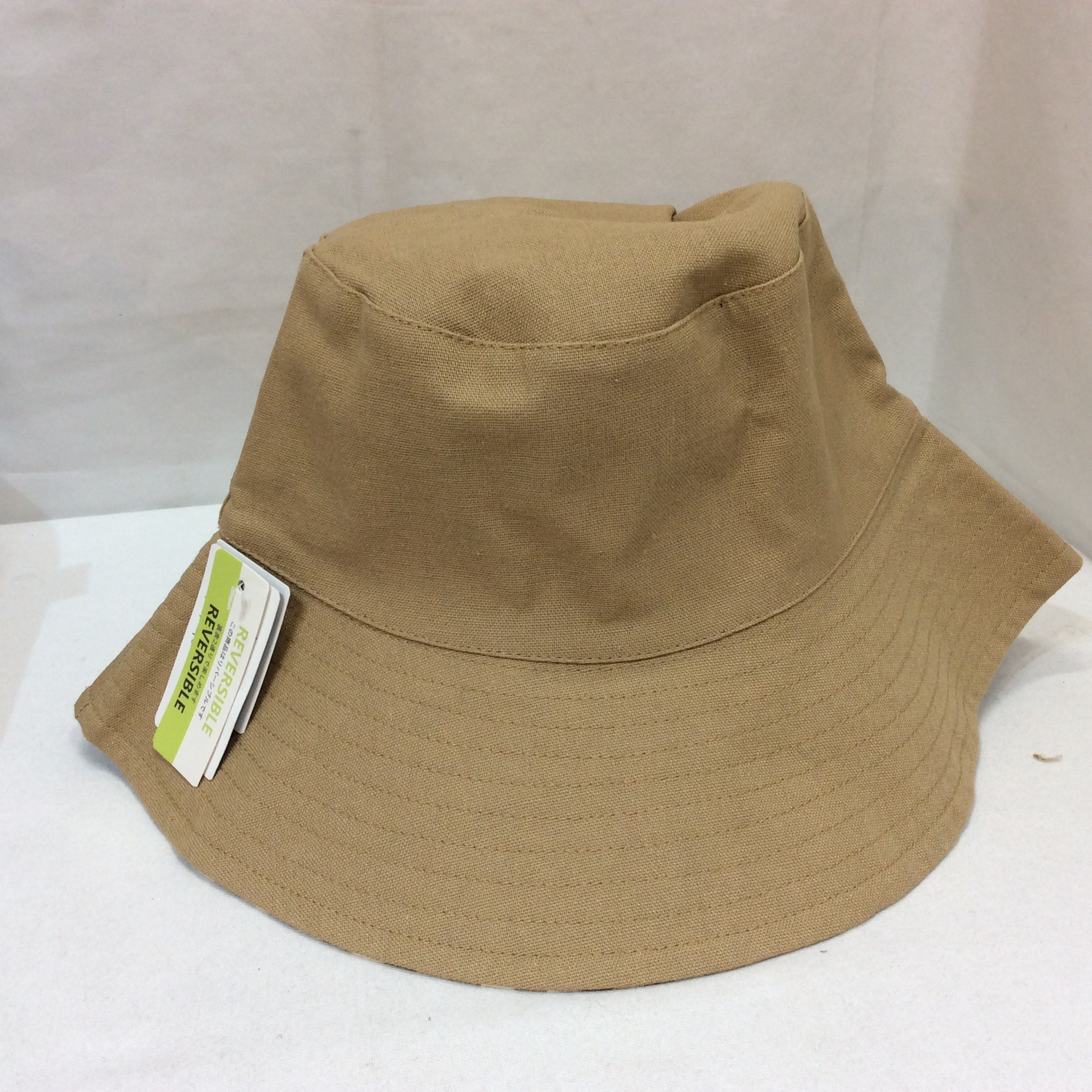 新品☆リバーシブル帽子 ベージュ