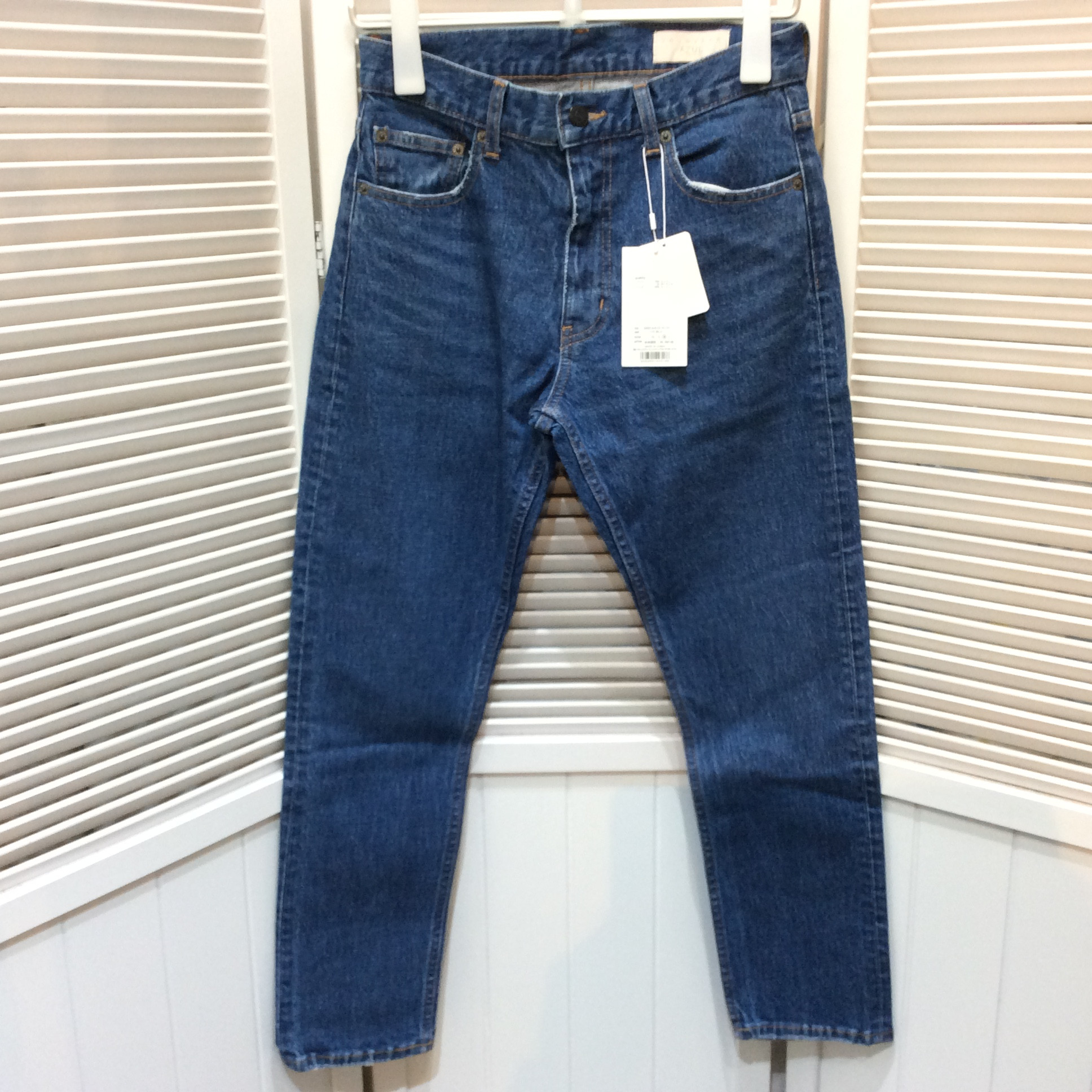 未使用☆AZUL BY MOUSSY アズール バイ マウジー レディース デニムパンツ M