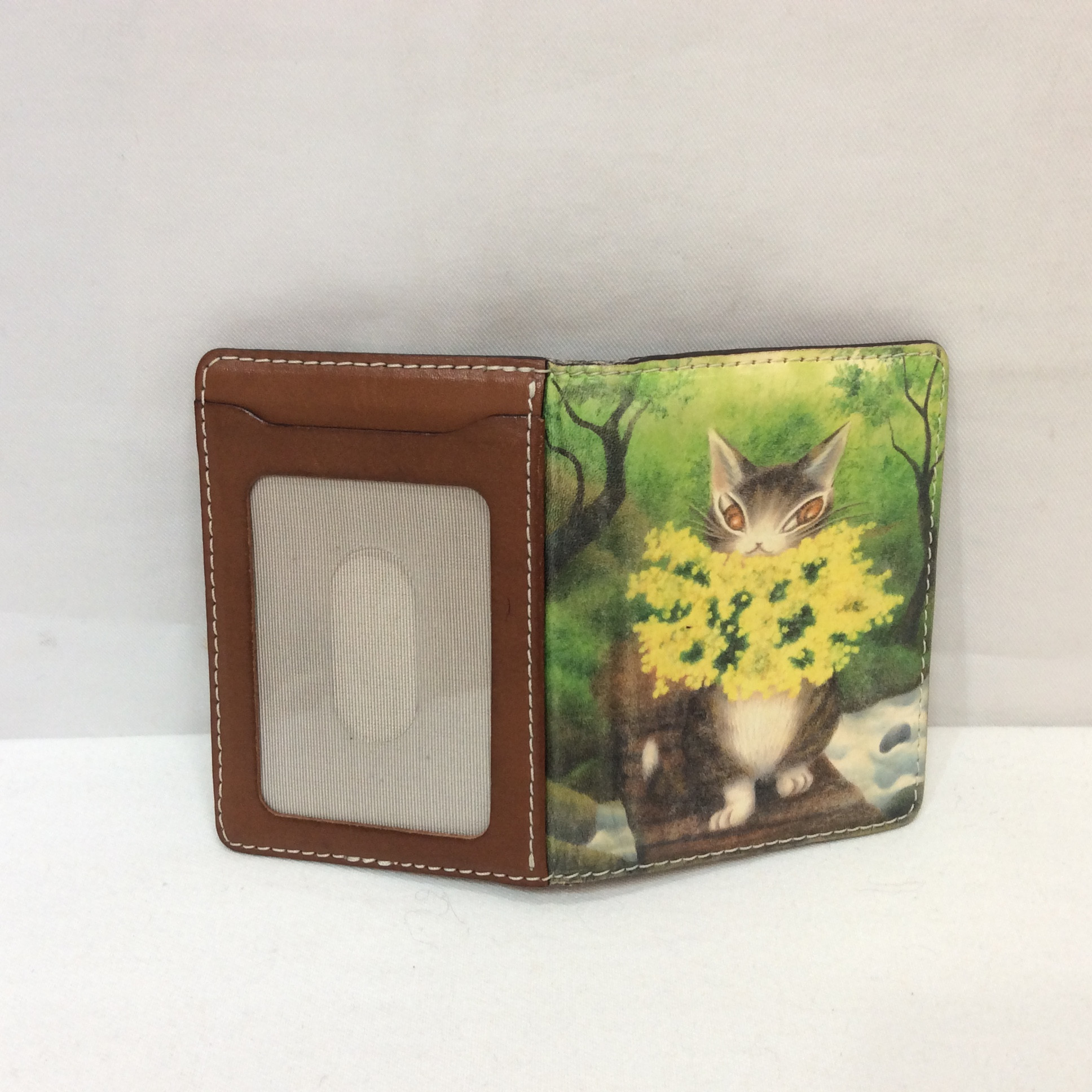 ダヤン 2面パスケース  革素材