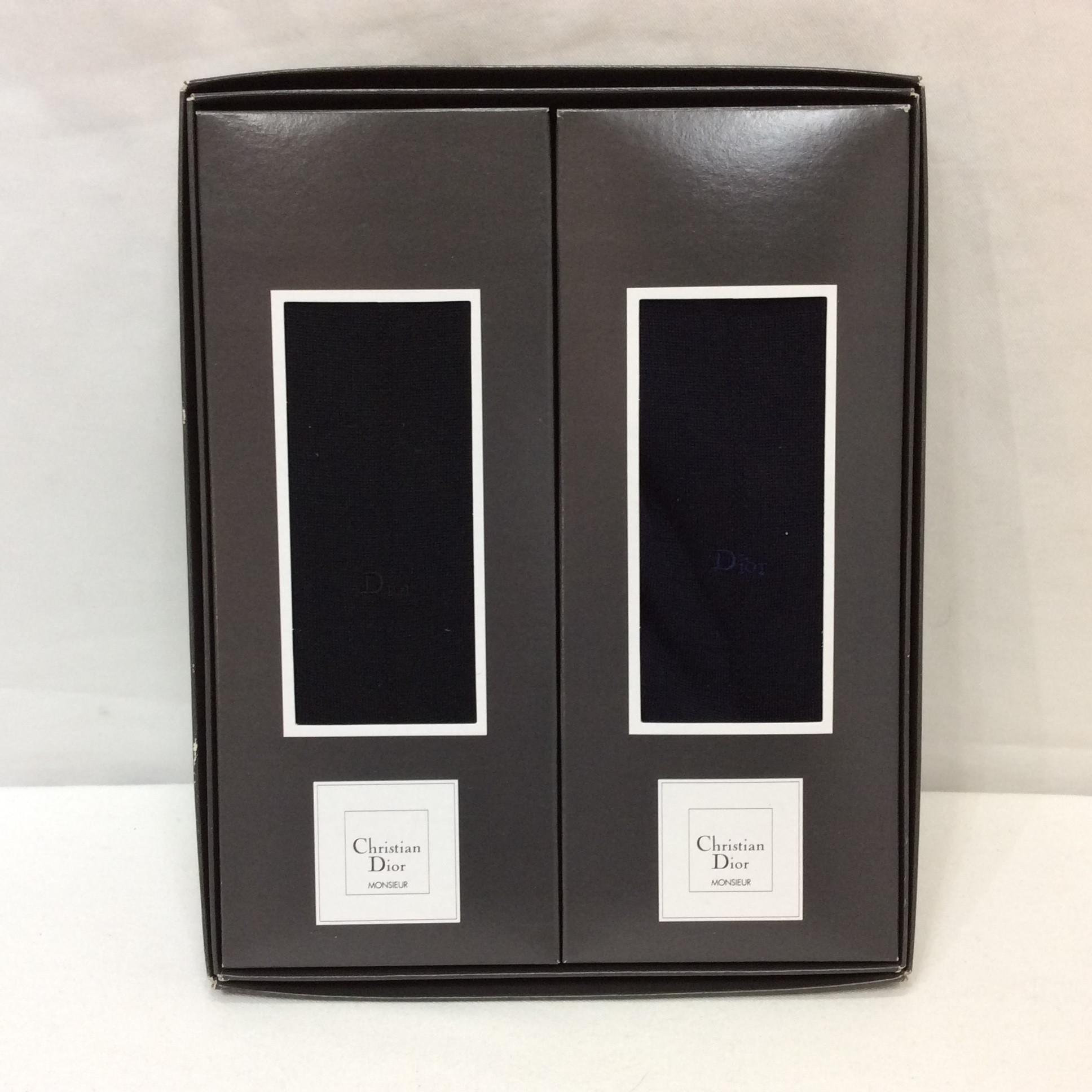 未使用☆クリスチャンディオール 紳士靴下2足セット