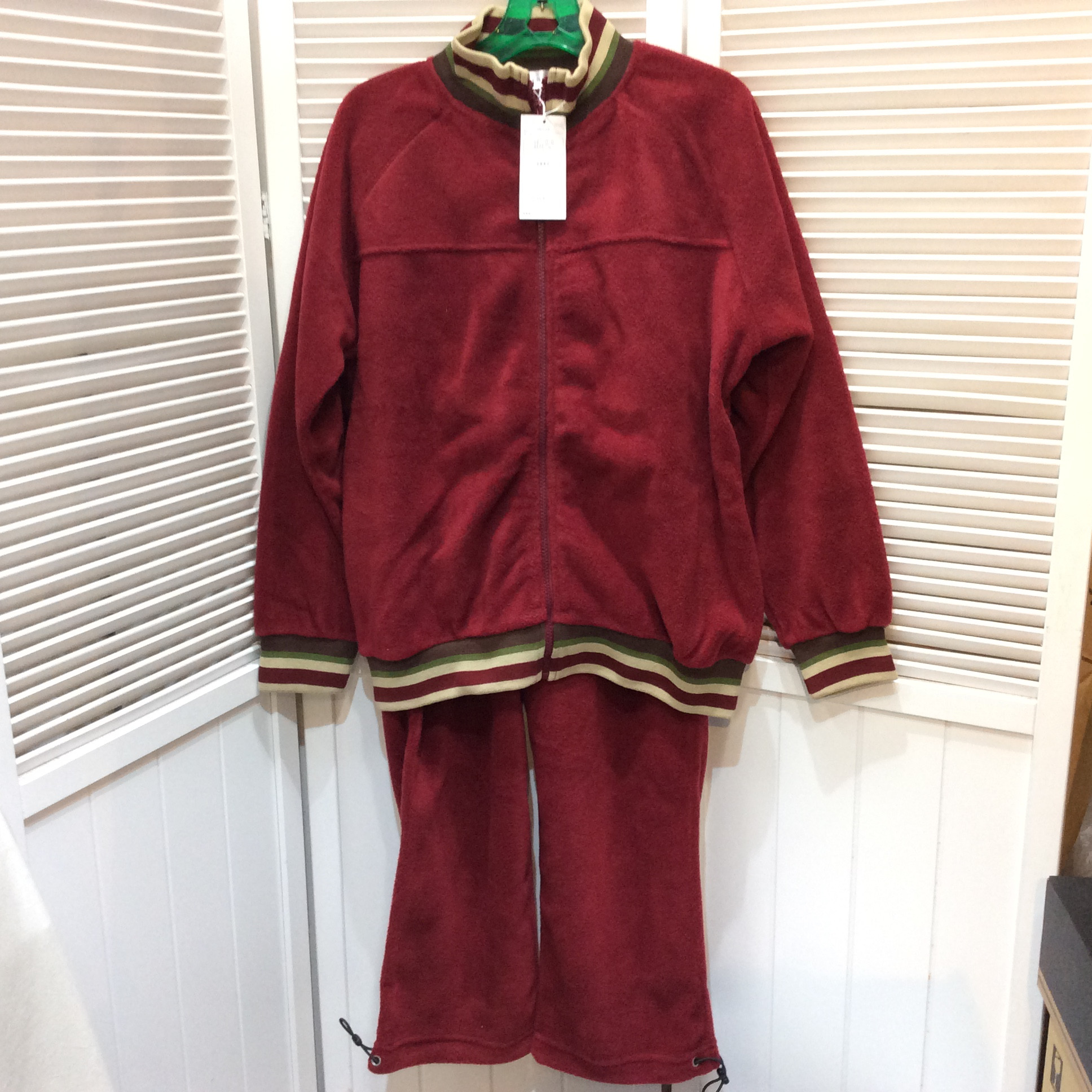 未使用☆ニッセン STYLEBASIC レディース フリース上下セット L