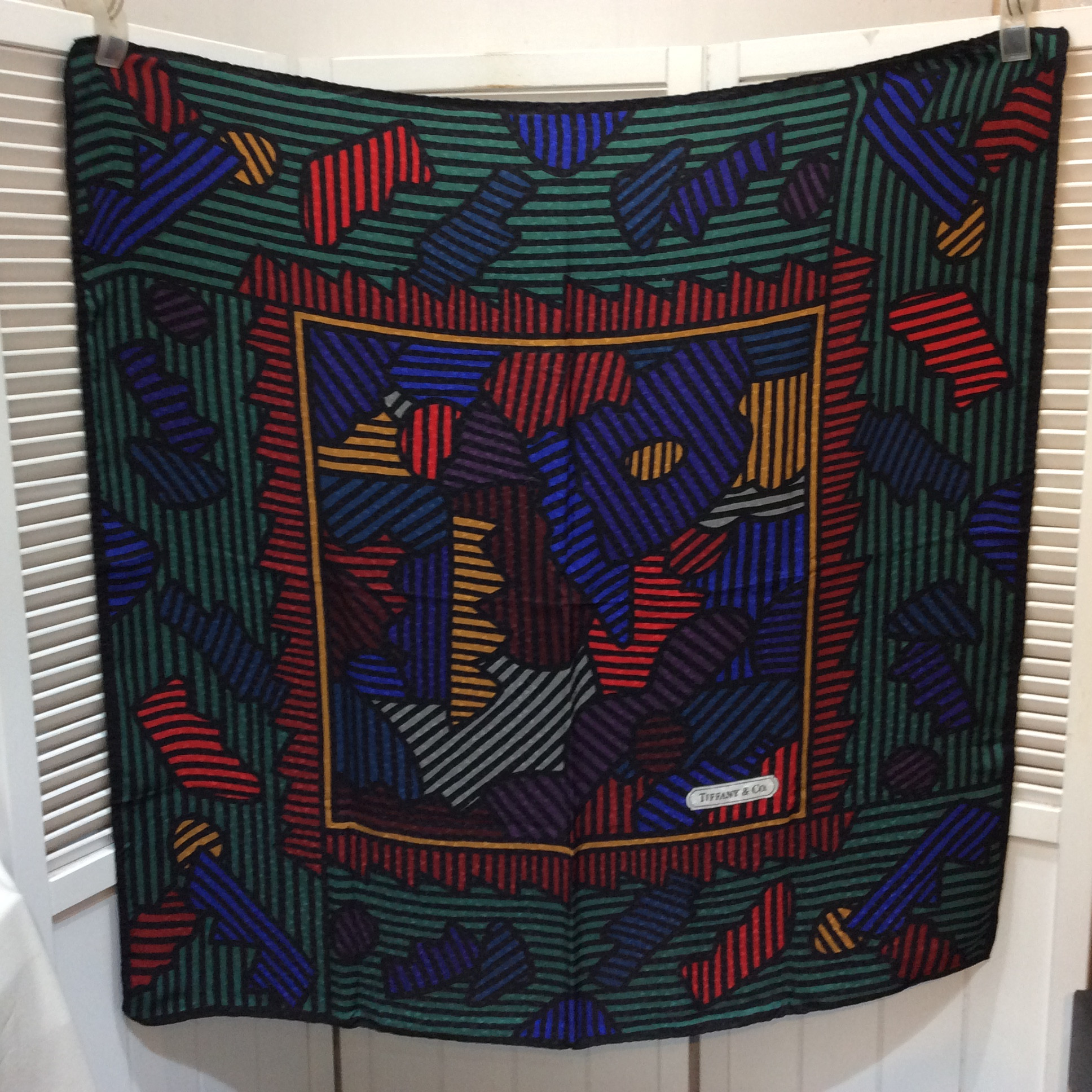 Tiffany & Co. ティファニー ヴィンテージ シルクスカーフ 箱付き