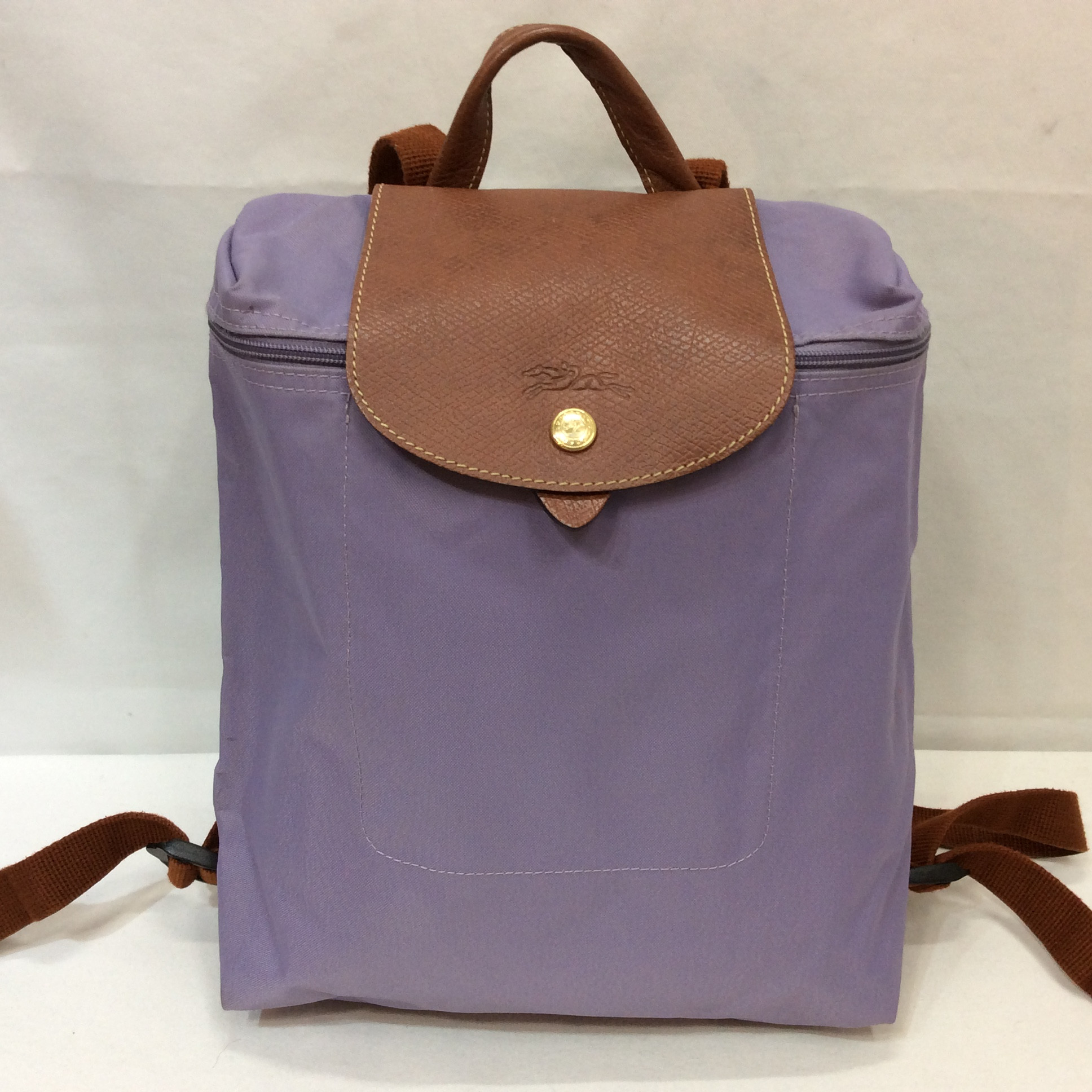 ロンシャン 折りたたみミニリュック パープル