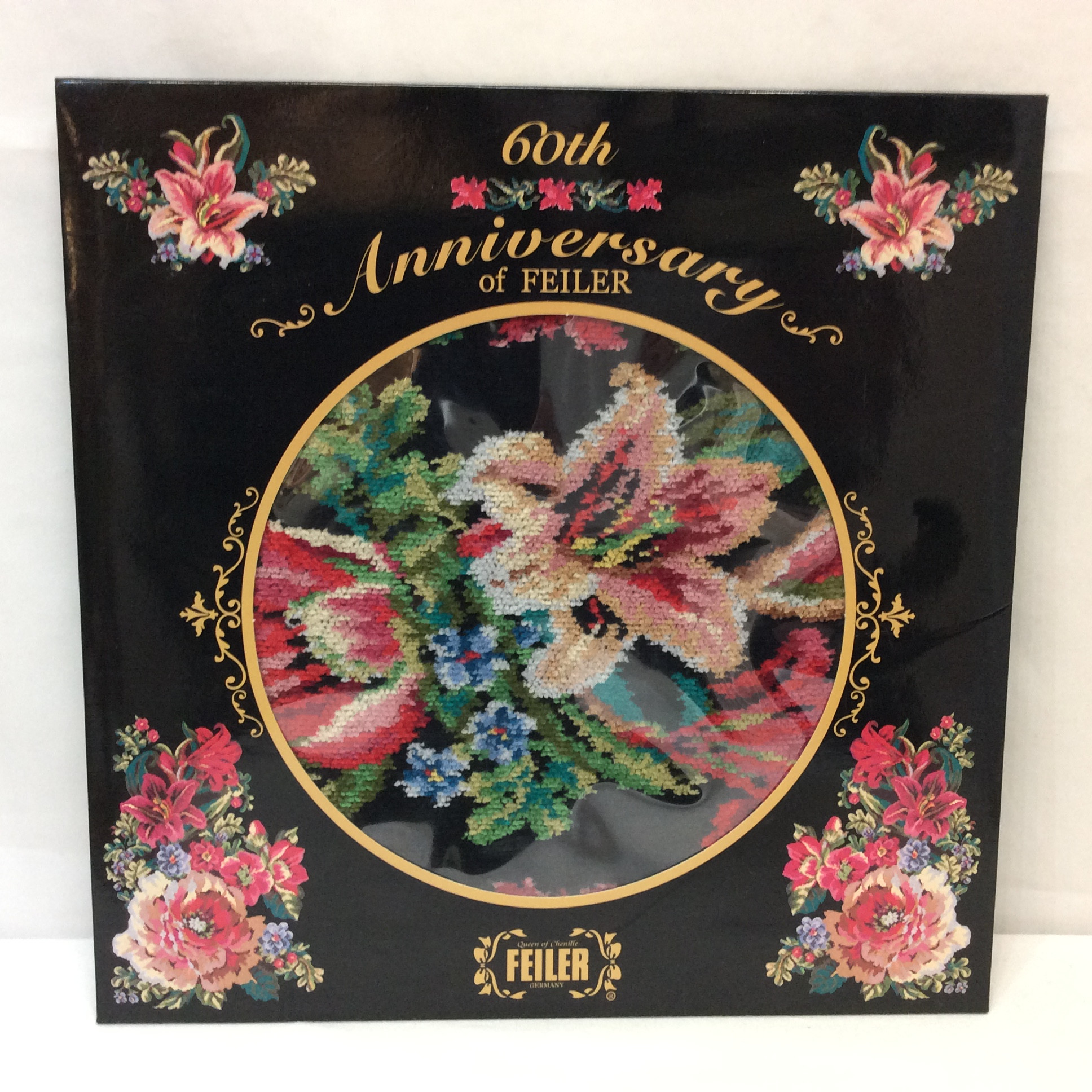 未使用☆FEILER フェイラー 60周年記念 大判タオルハンカチ