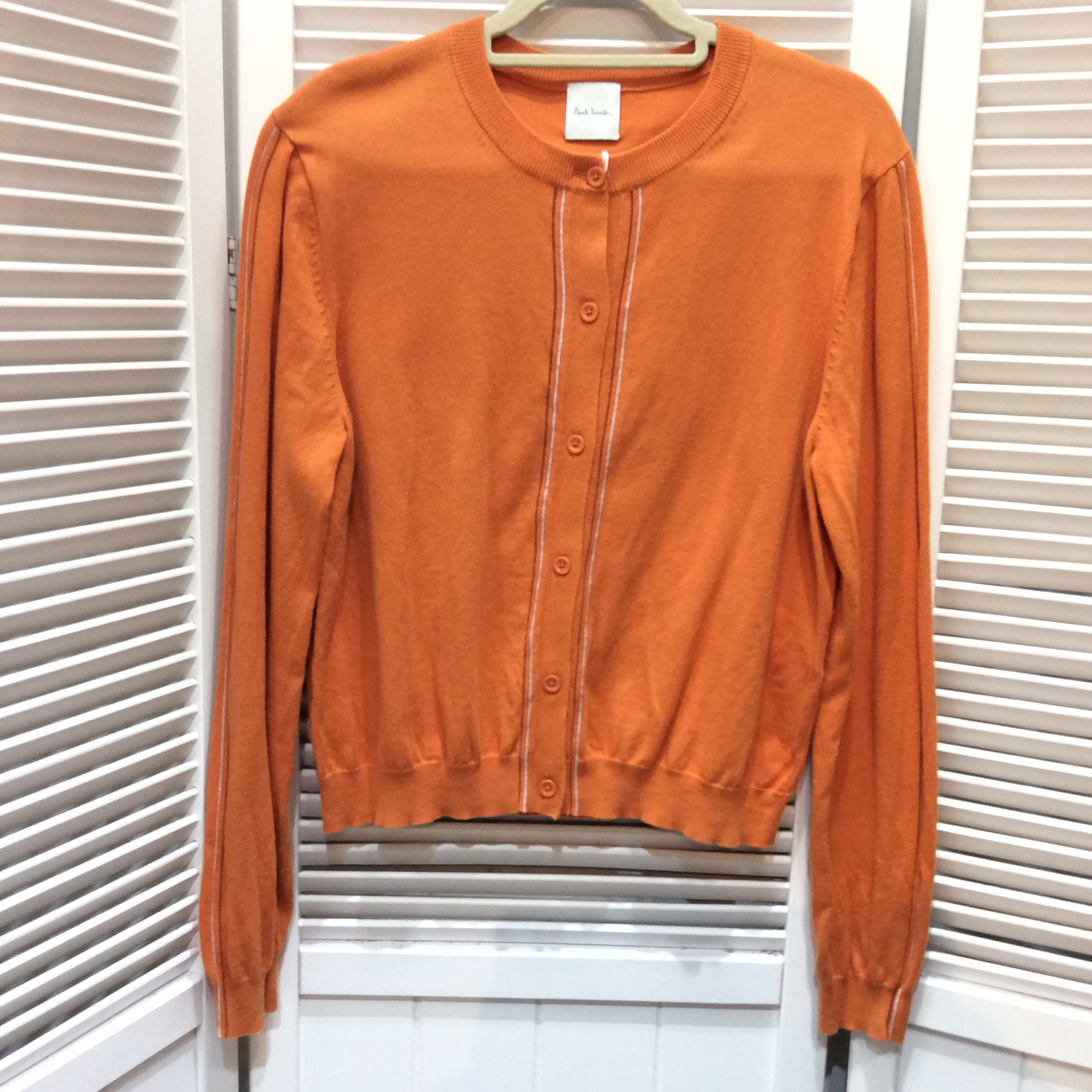 値下げ❗️ポールスミス カーディガン Mサイズ オレンジ