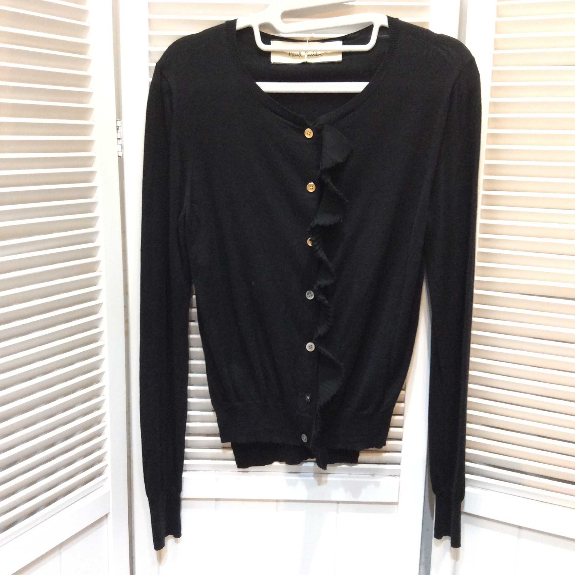 値下げ❗️ポールスミス カーディガン Mサイズ  ブラック