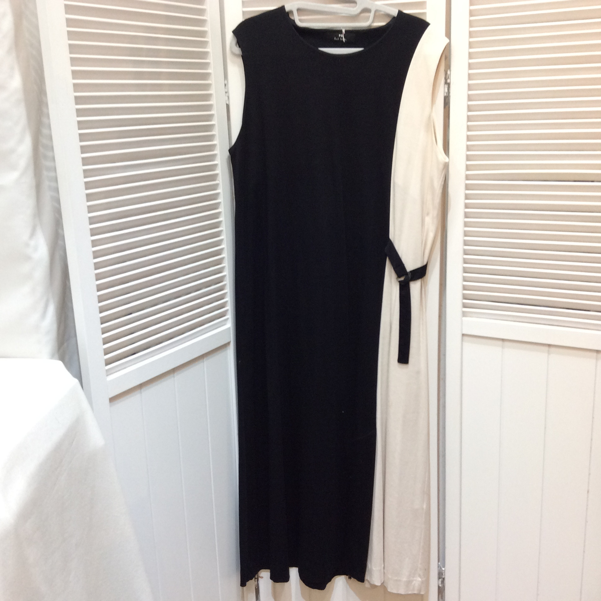 値下げ❗️ポールスミス ワンピース  Mサイズ  ブラック／ホワイト  ※シミあり