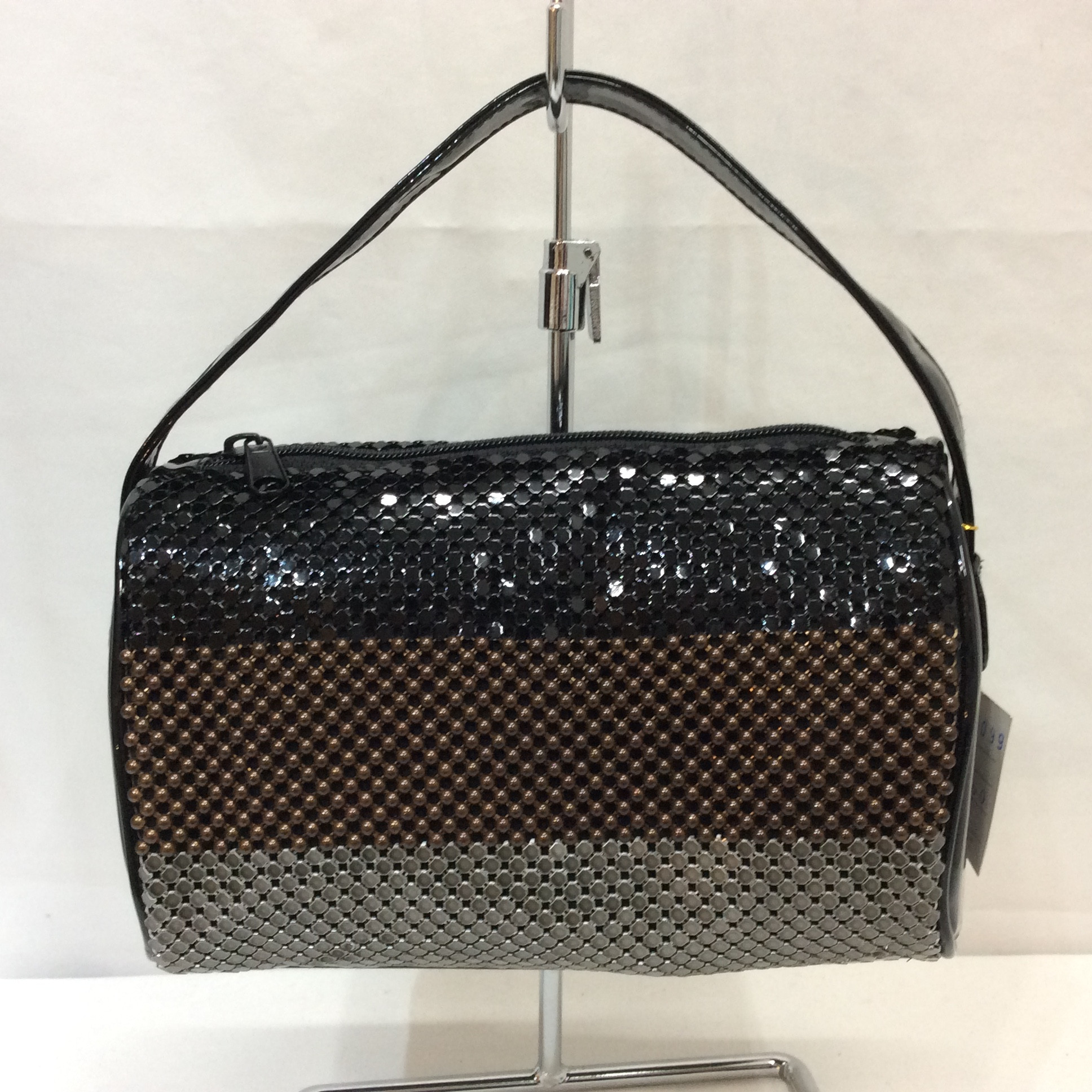 未使用☆スパンコール＆ビーズ ハンドバッグ