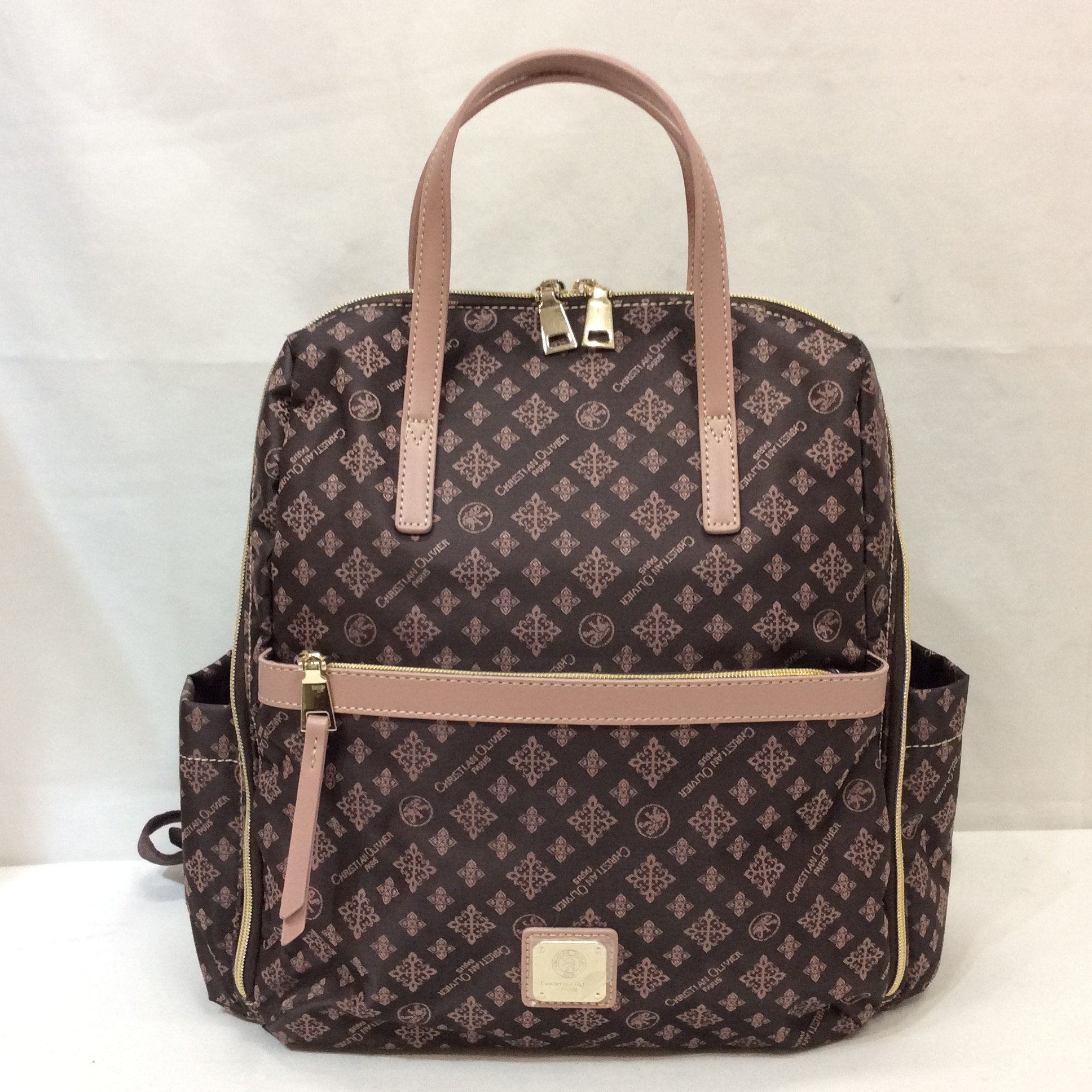 christian olivier クリスチャンオリビエ ナイロンリュック モノグラム