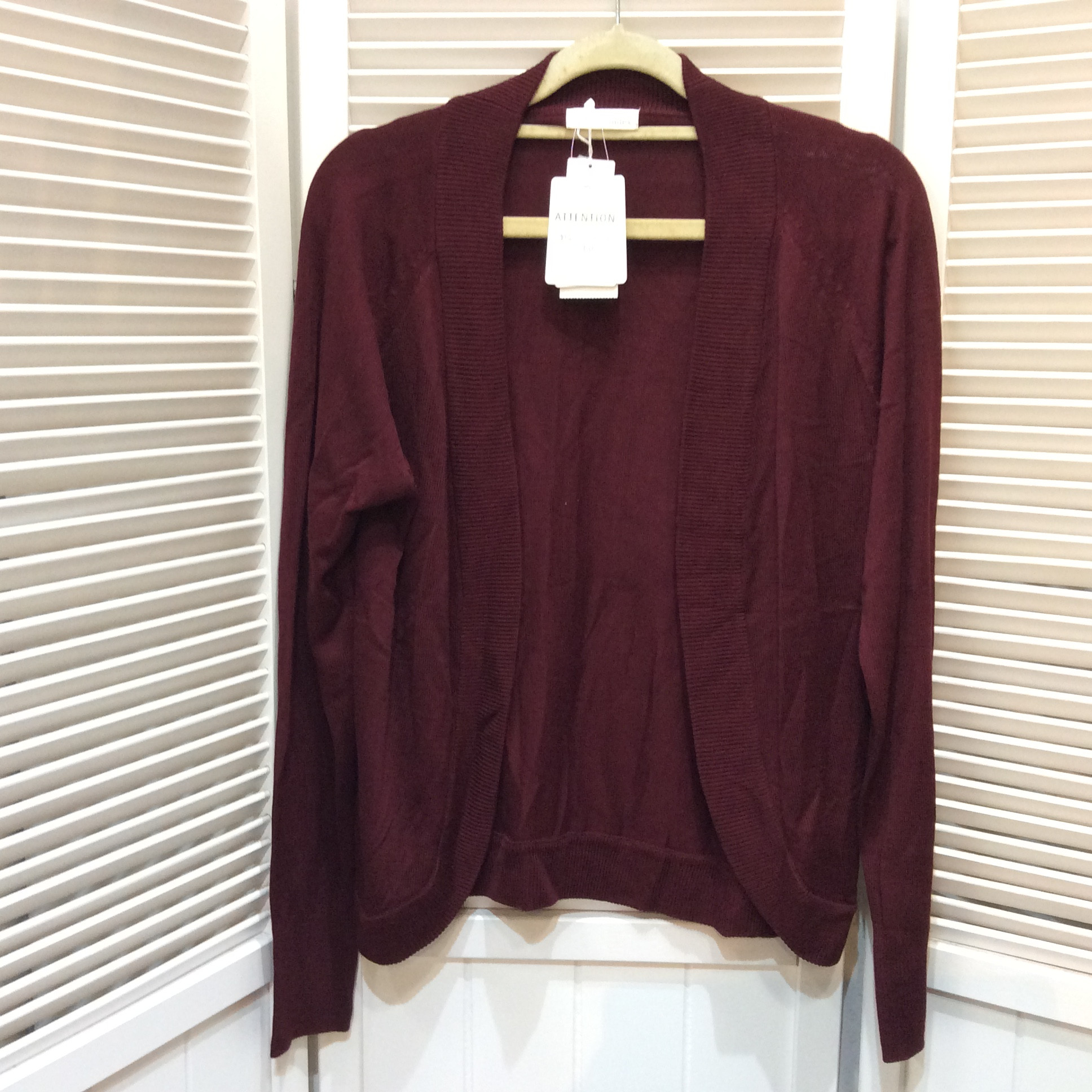 未使用 index ボレロ  Lサイズ  ワイン色