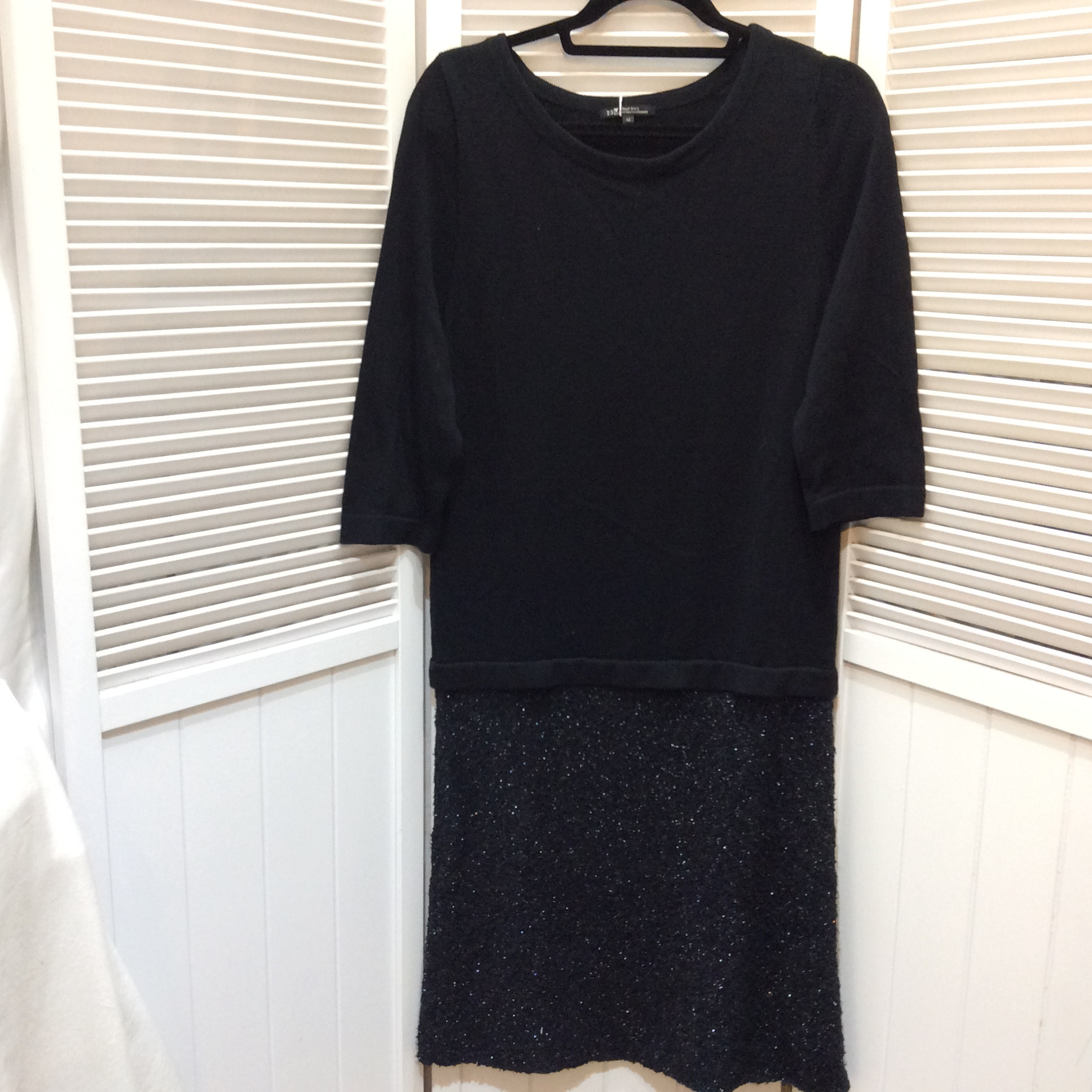 23区 ワンピース  サイズ44 ブラック／ラメ