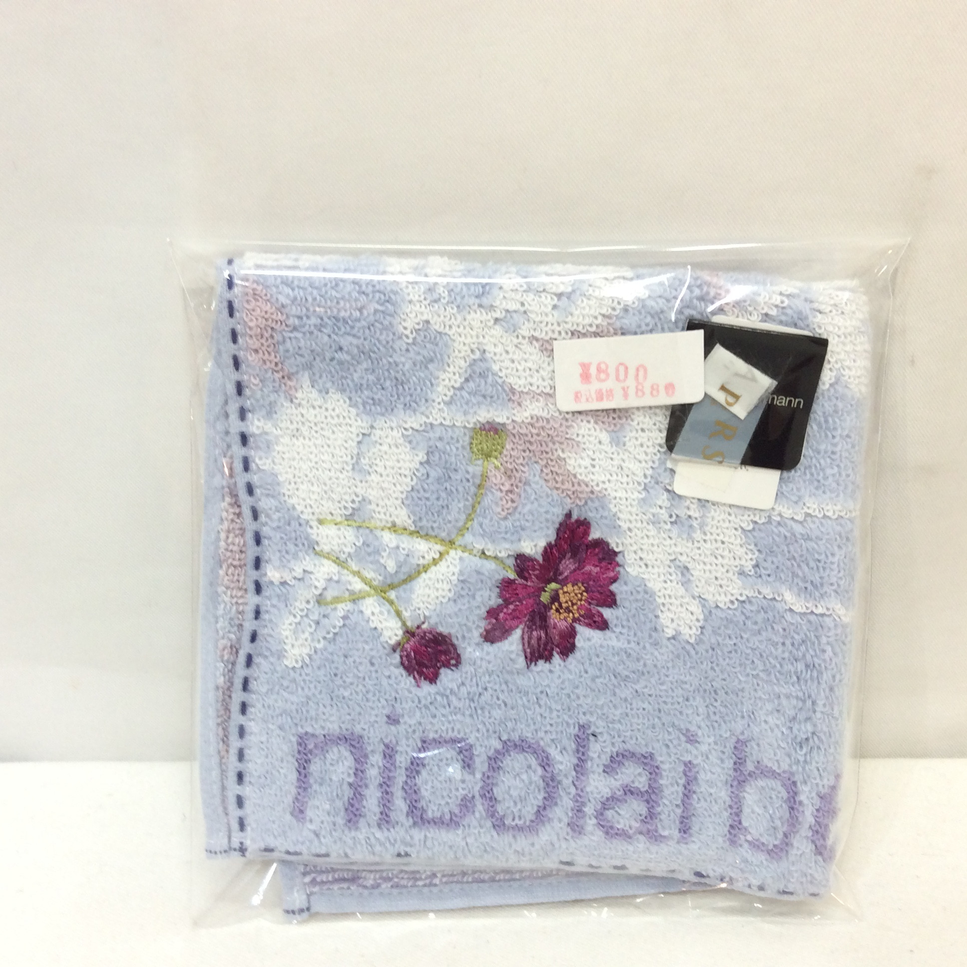 新品 ニコライバーグマン 大判タオルハンカチ  No3