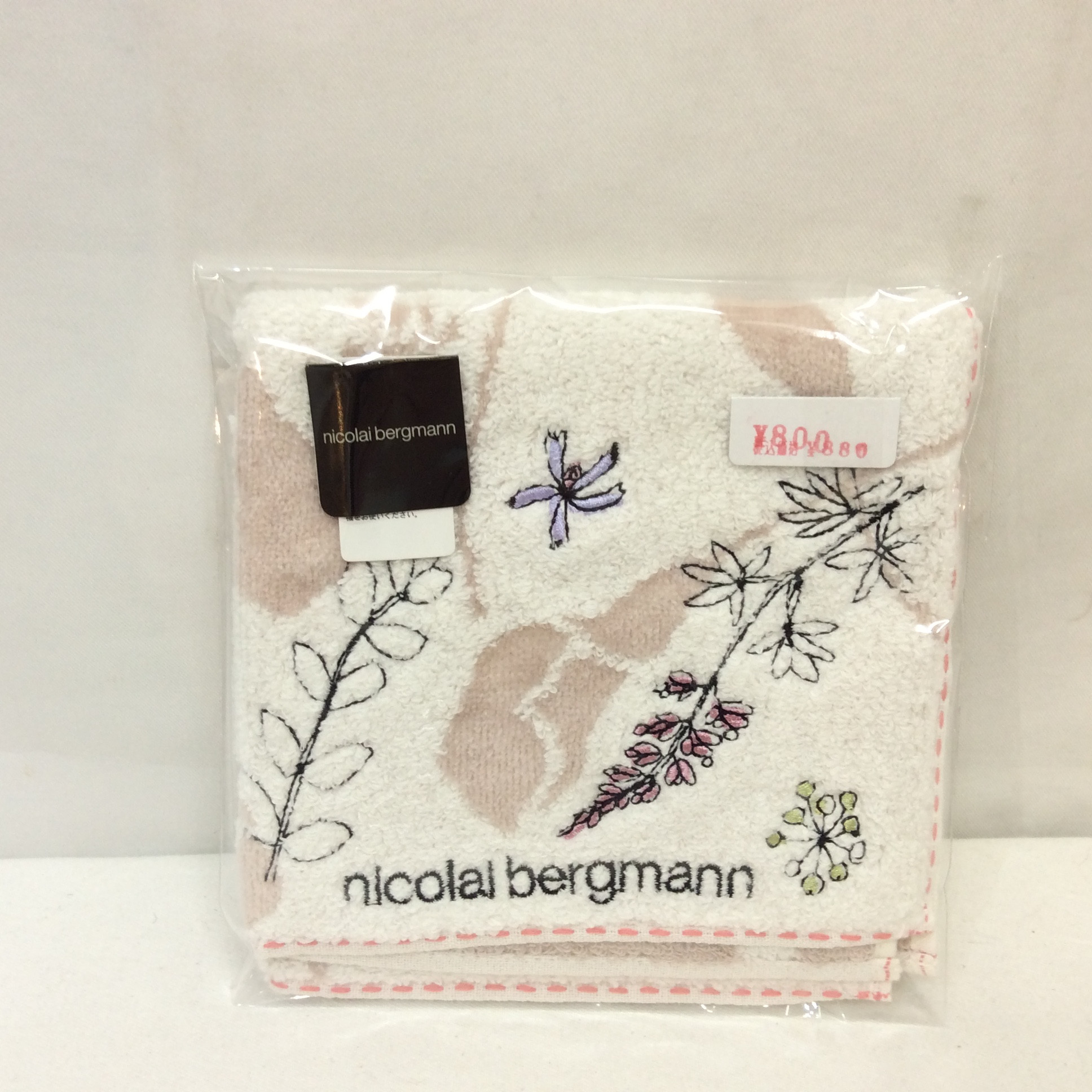 新品 ニコライバーグマン 大判タオルハンカチ  No4