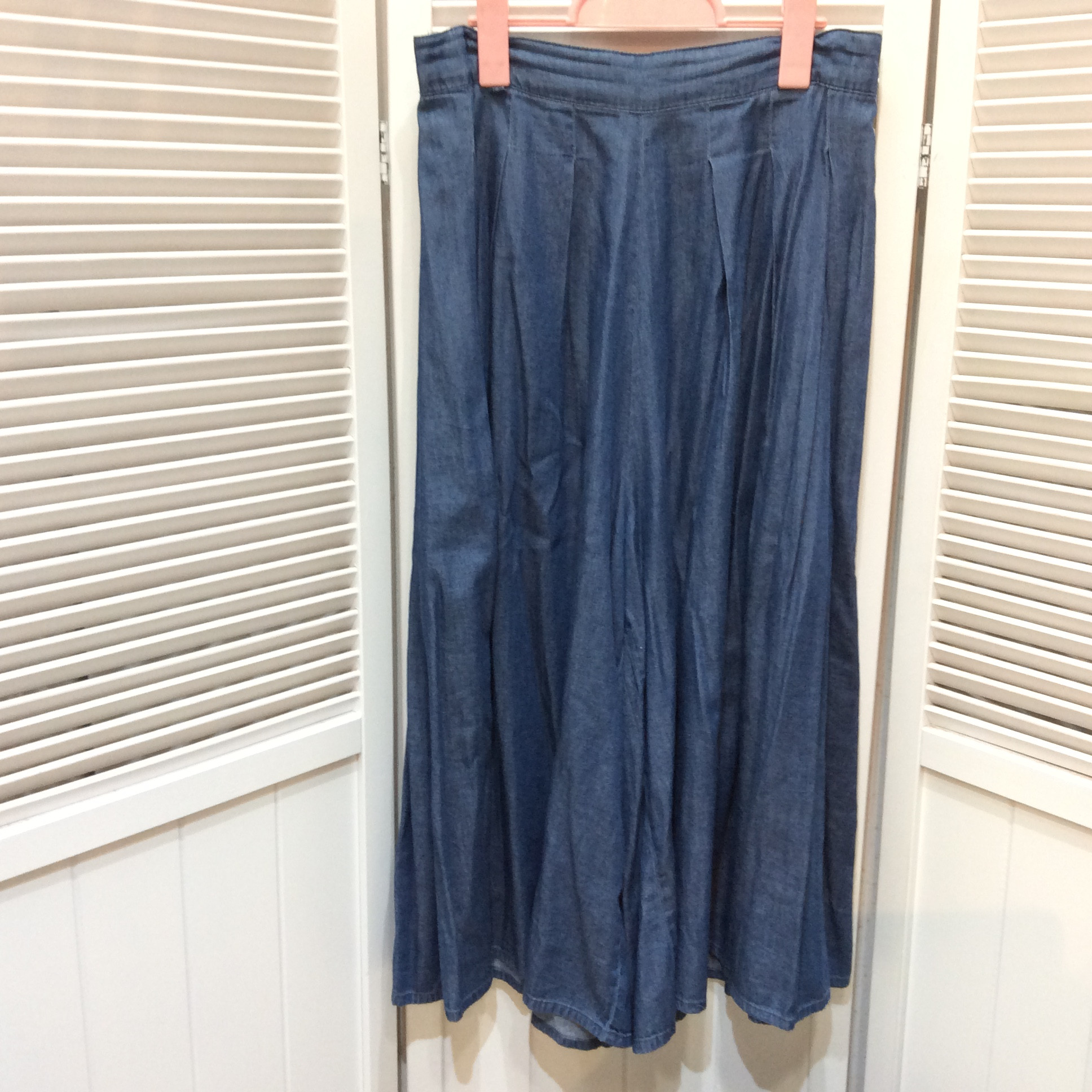 ソフトデニム ガウチョ  Lサイズ  