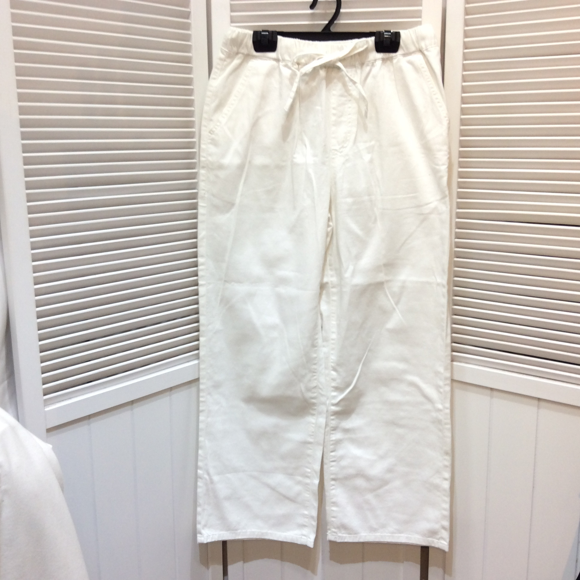 未使用 コットンパンツ  Mサイズ ホワイト