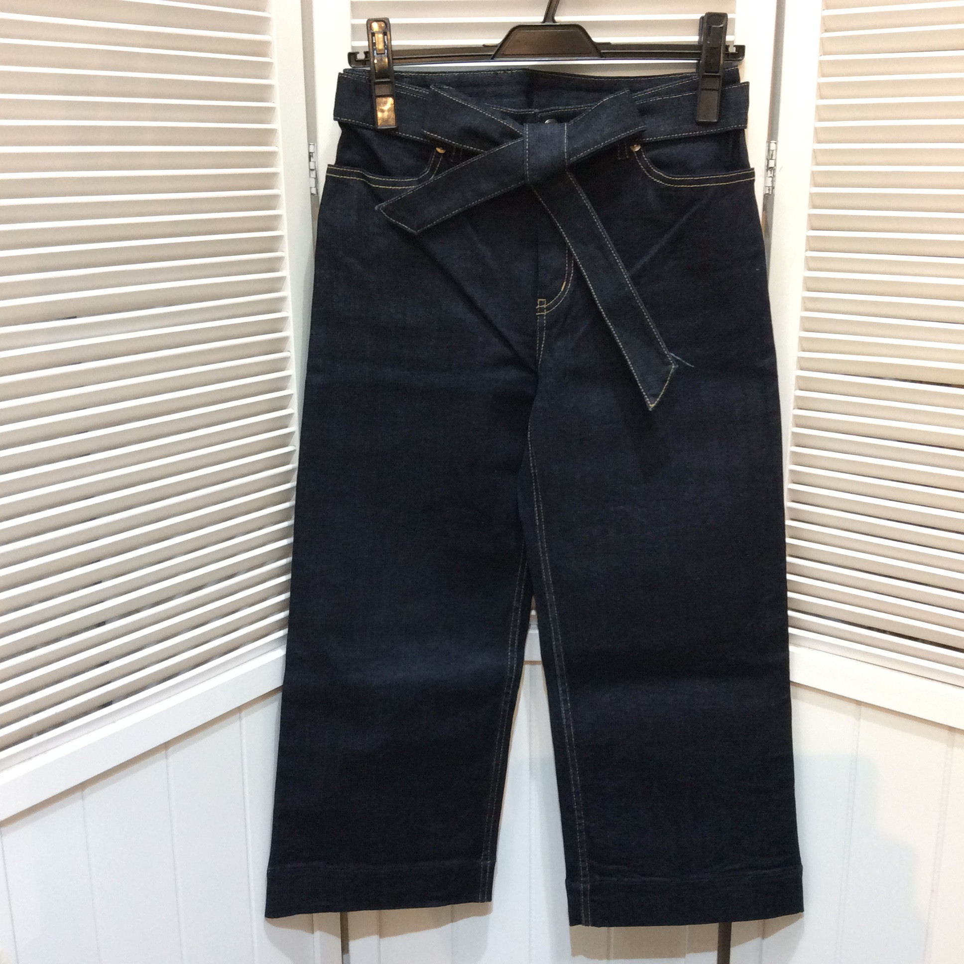 マッキントッシュ デニムワイドパンツ   サイズ36 ベルト付き