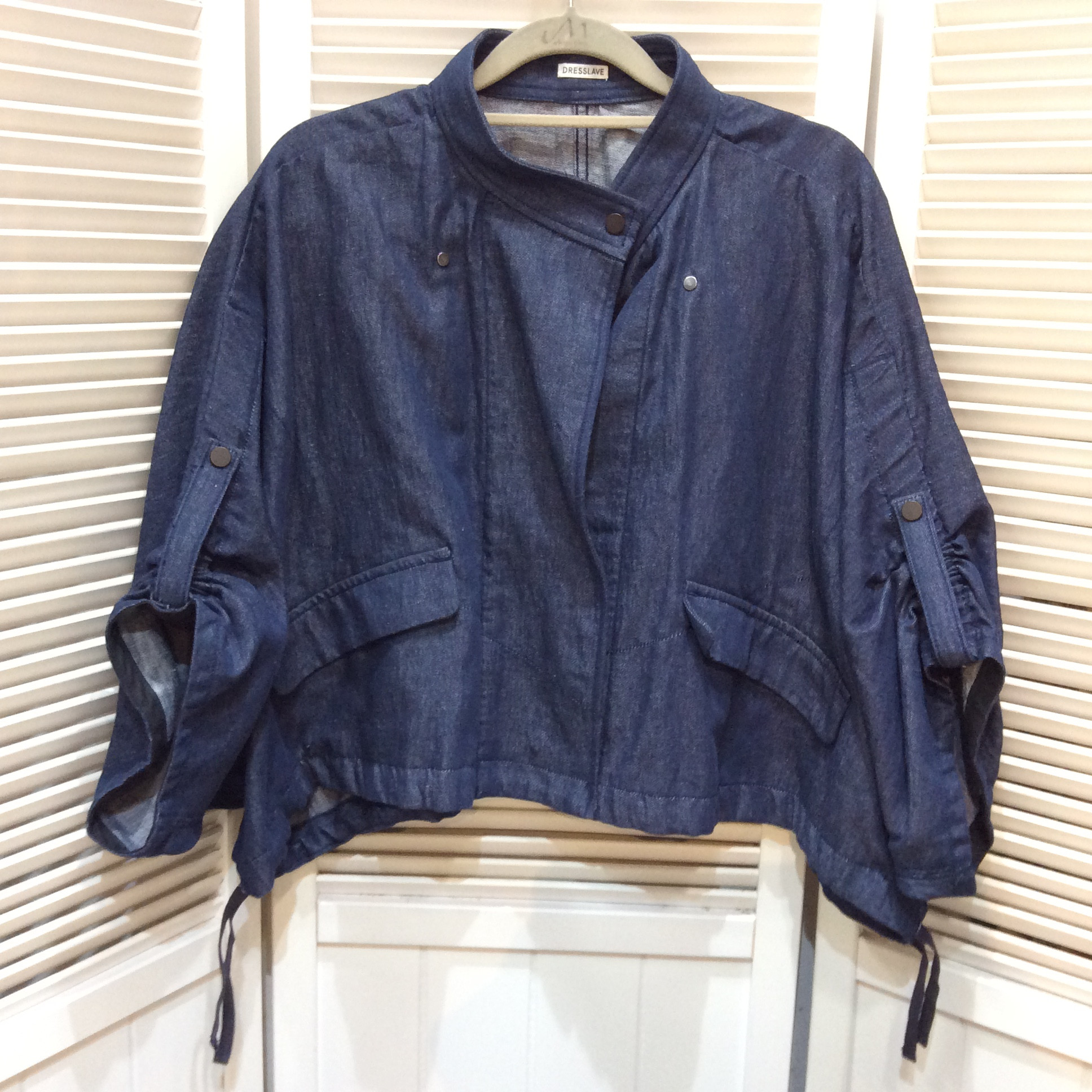 未使用 DRESSLAVE ドルマンスリーブ デニムジャケット サイズ38  