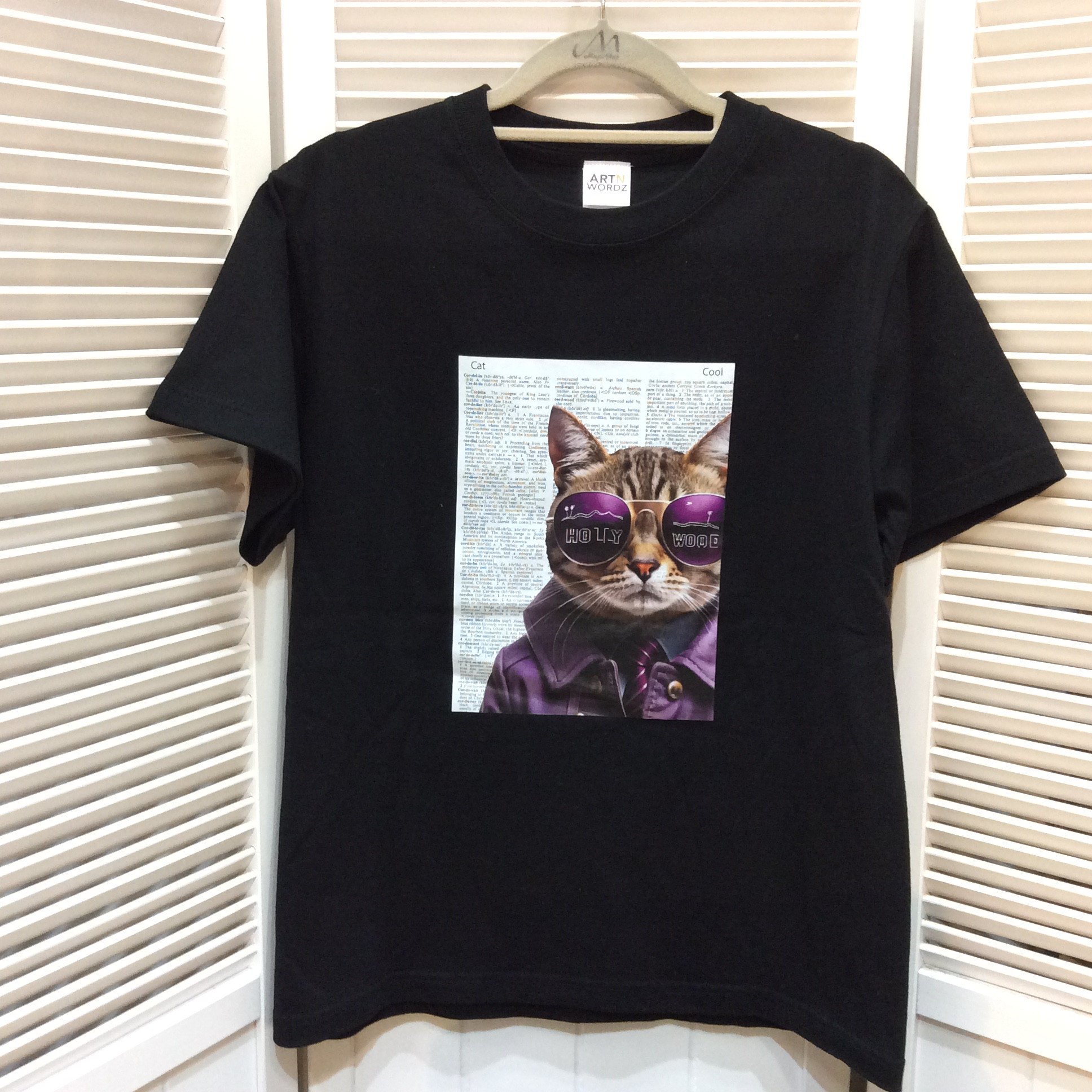 未使用 ARTN WORDZ  Tシャツ  Sサイズ  ブラック