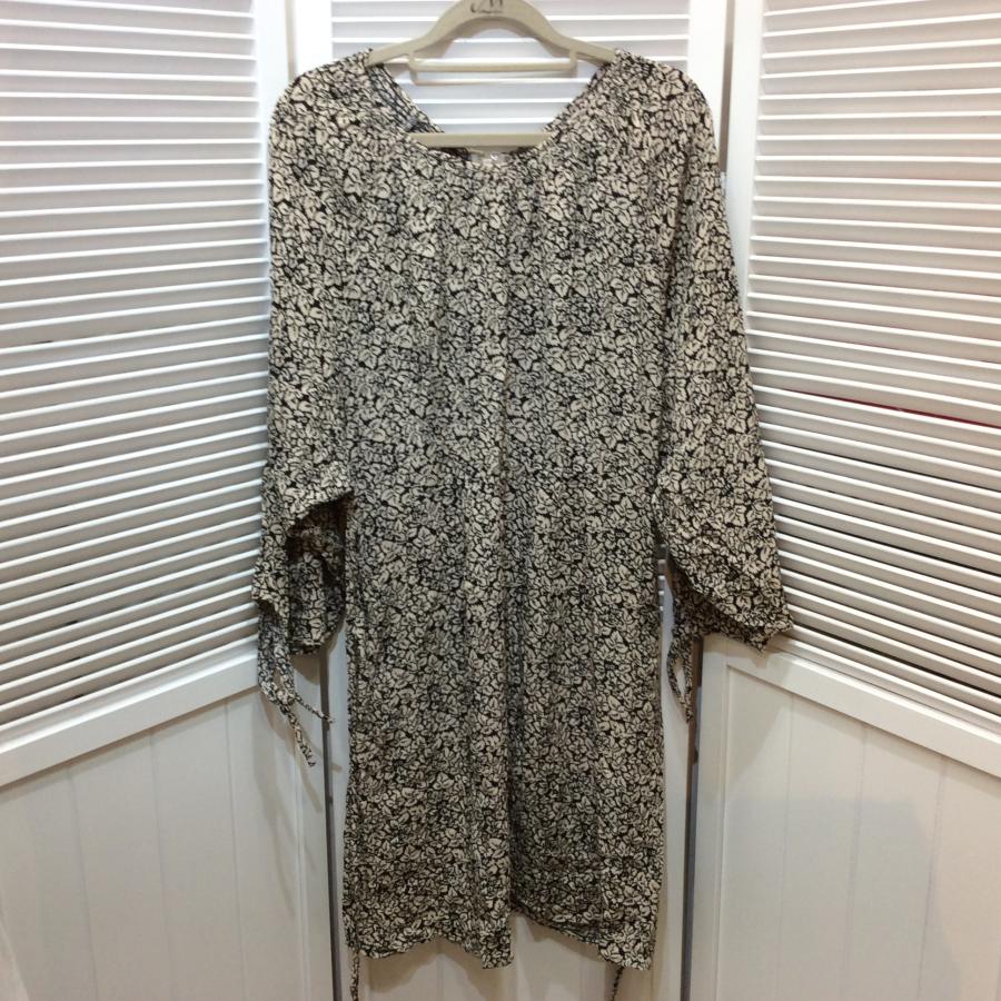 kastane カスタネ レディース ワンピース F フリーサイズ ブラック×ベージュ